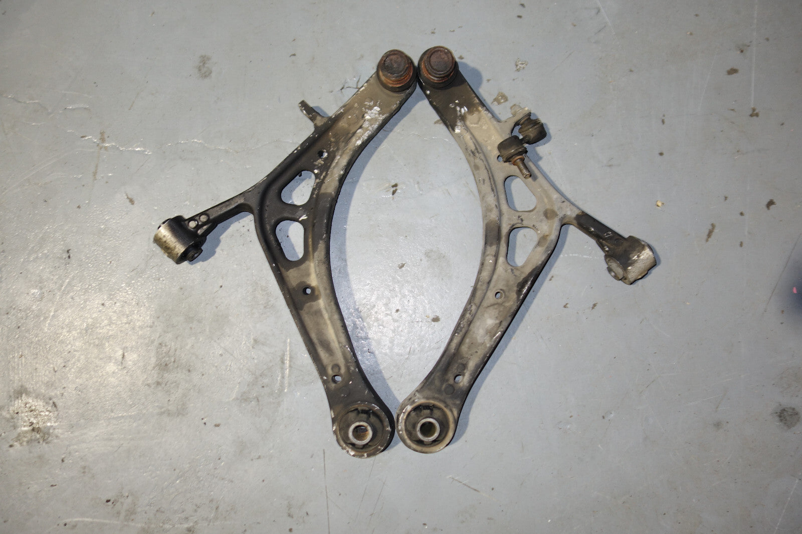 JDM Subaru Legacy Spec B Aluminum Front Lower Control Arms Pair 2005-2009 MF1413