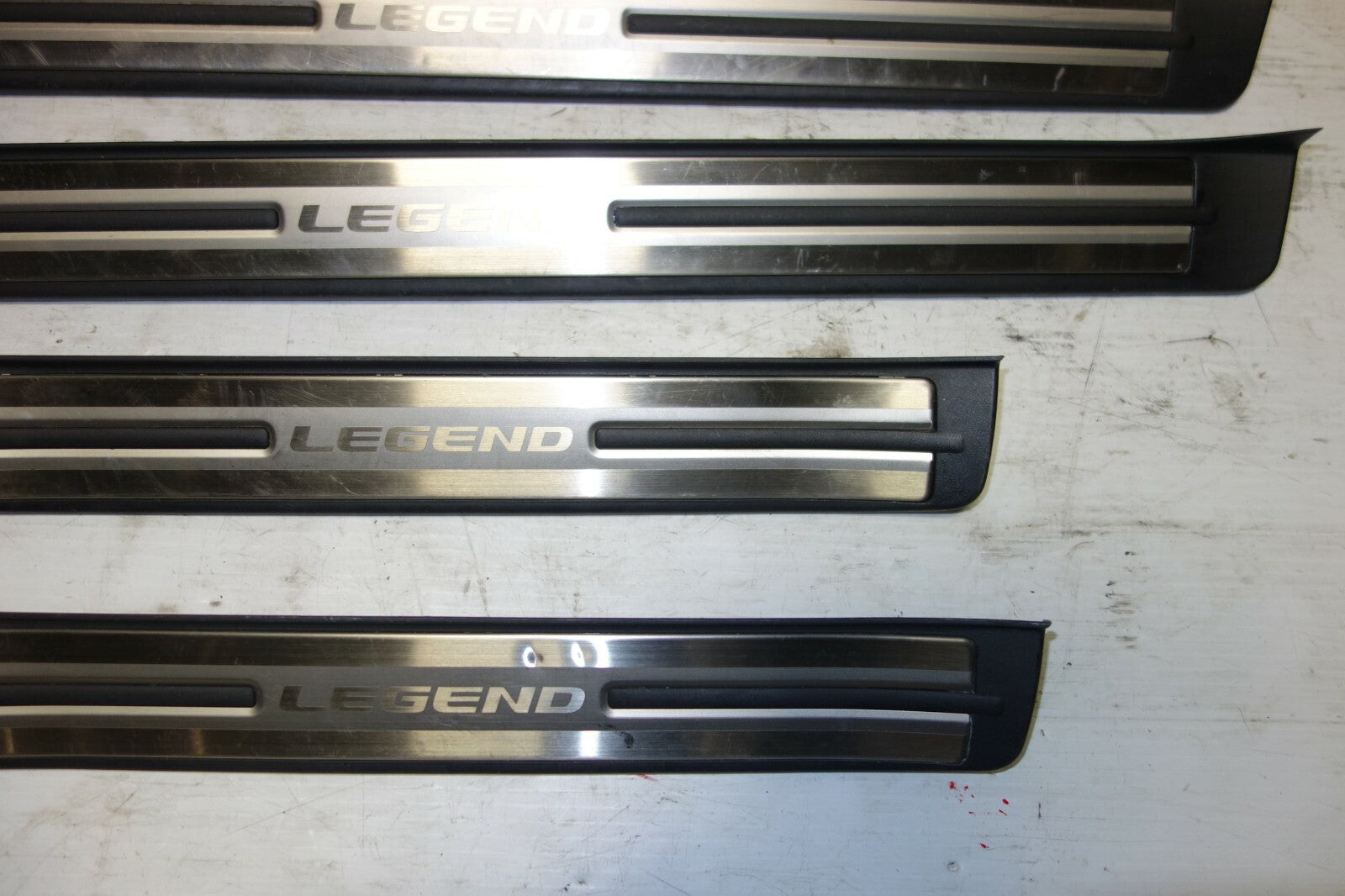 Acura RL / Legend OEM Door Sill Plates JDM Set KB2 2009-2012