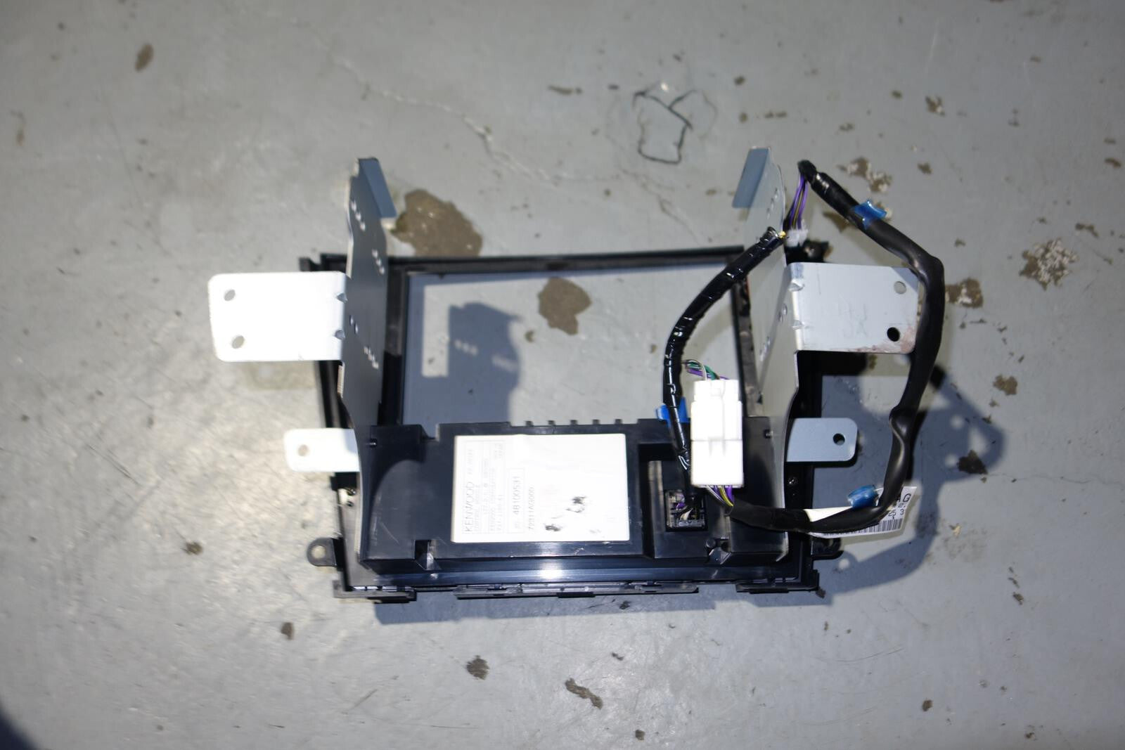 JDM Subaru Legacy Outback Climate Control Dual Double Din Bezel Hazard 2005-2009