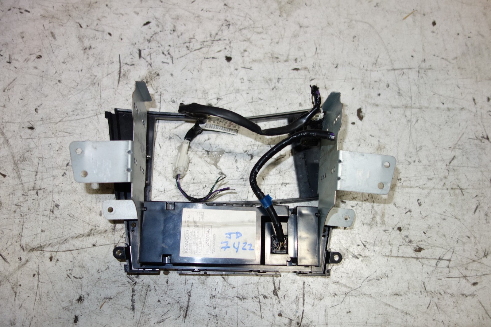 JDM Subaru Legacy Outback Climate Control Double Din Dual Bezel Trim 2005-2009