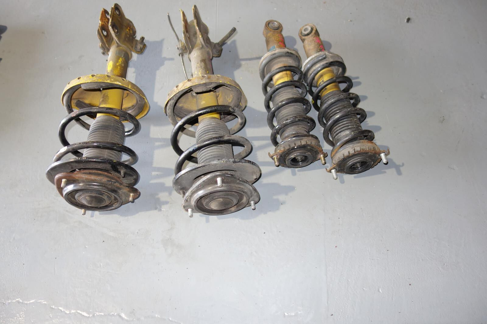 JDM Subaru Legacy Bilstein Shock Spring Strut Front Rear Suspension 05-09 MF-842