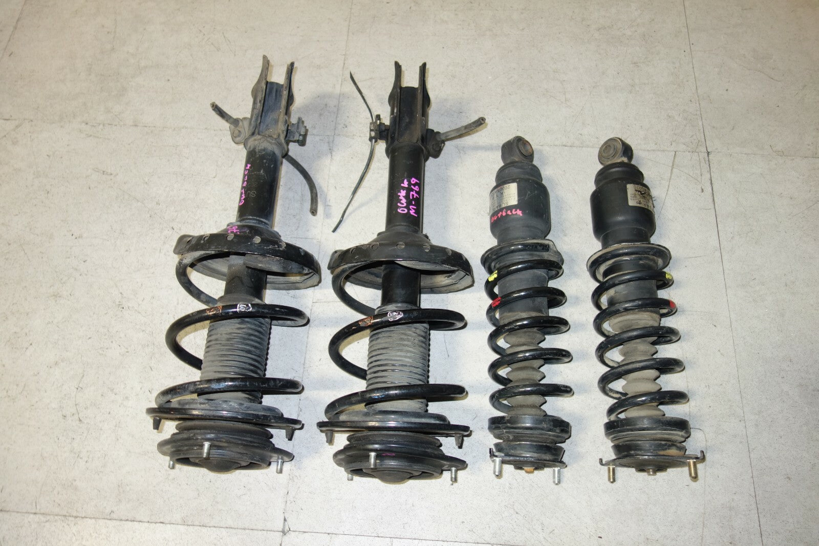 JDM Subaru Outback Wagon Front / Rear Suspension Shock Strut Spring 2005-2009
