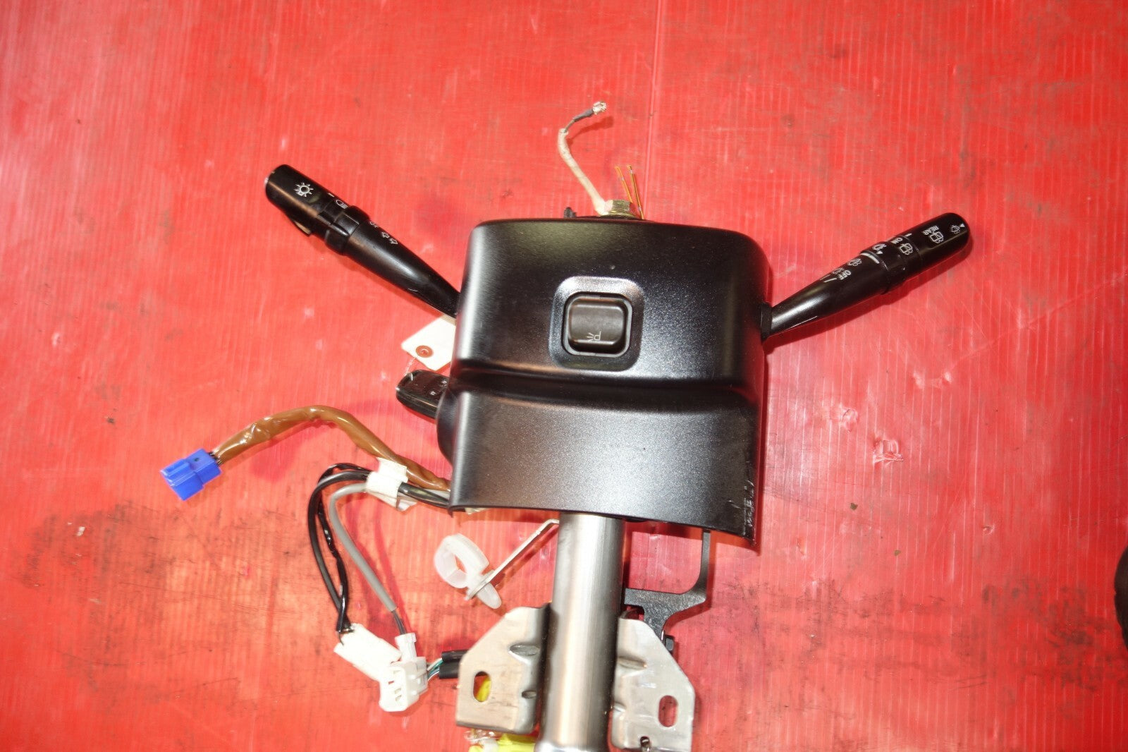 JDM Subaru Forester STi Steering Wheel Column 2003-2008 RHD Right Hand Drive