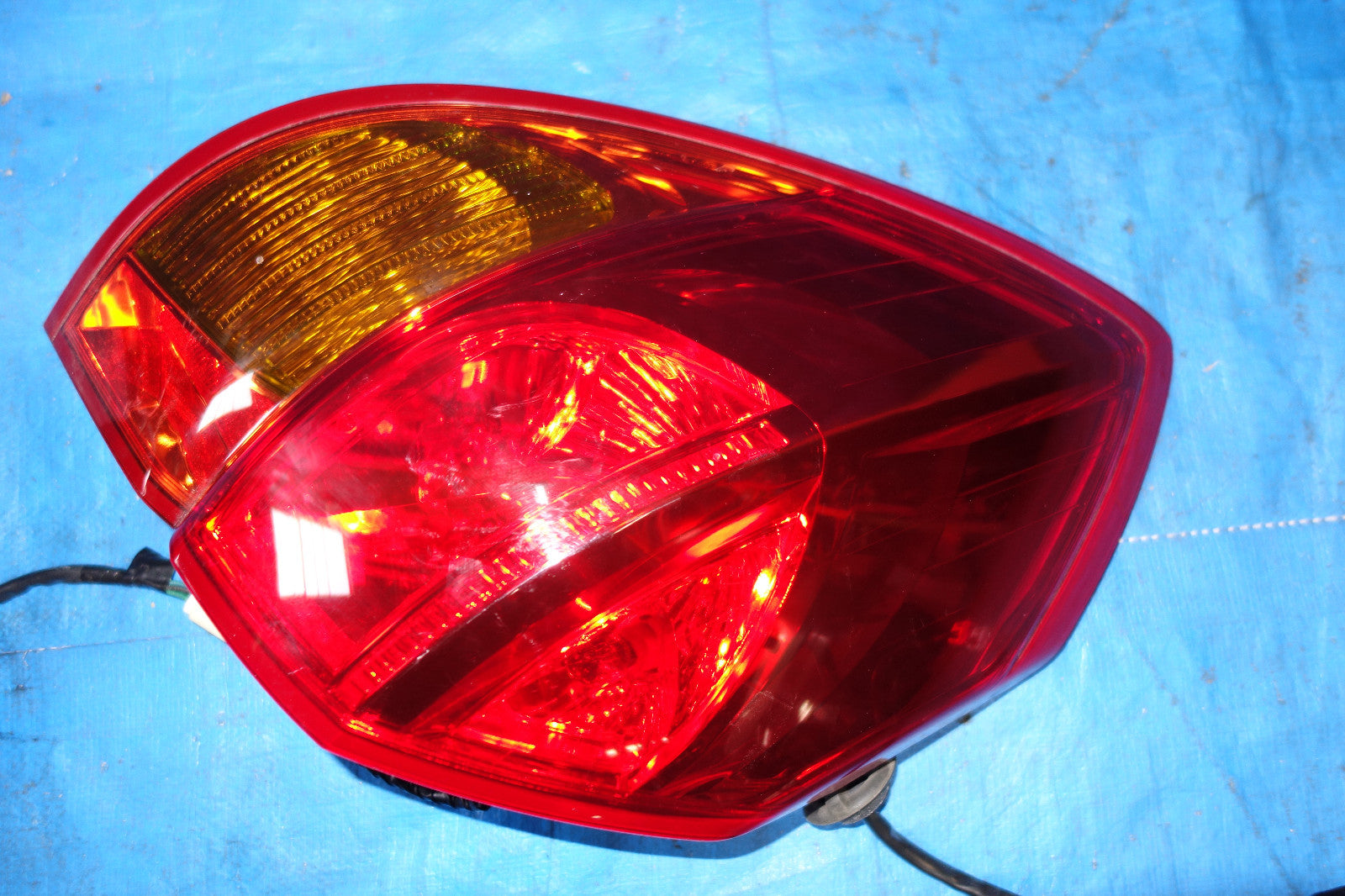 JDM Subaru Legacy Outback Kouki OEM Red & Amber Tail Lights Lamps 2005-2009