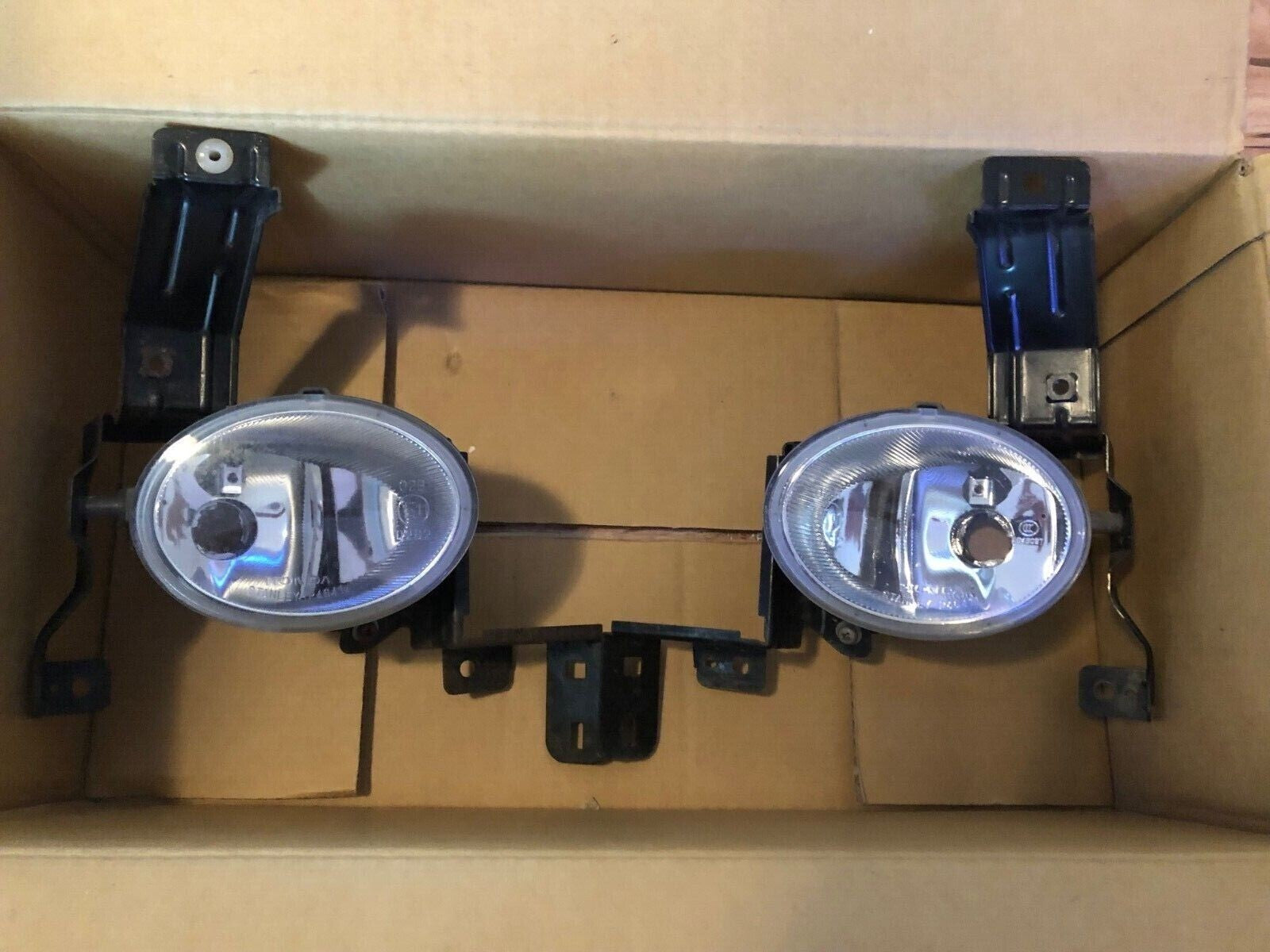 JDM Acura RL Honda Legend KB1 Front Bumper Fogs Lights Lamps OEM Stanley