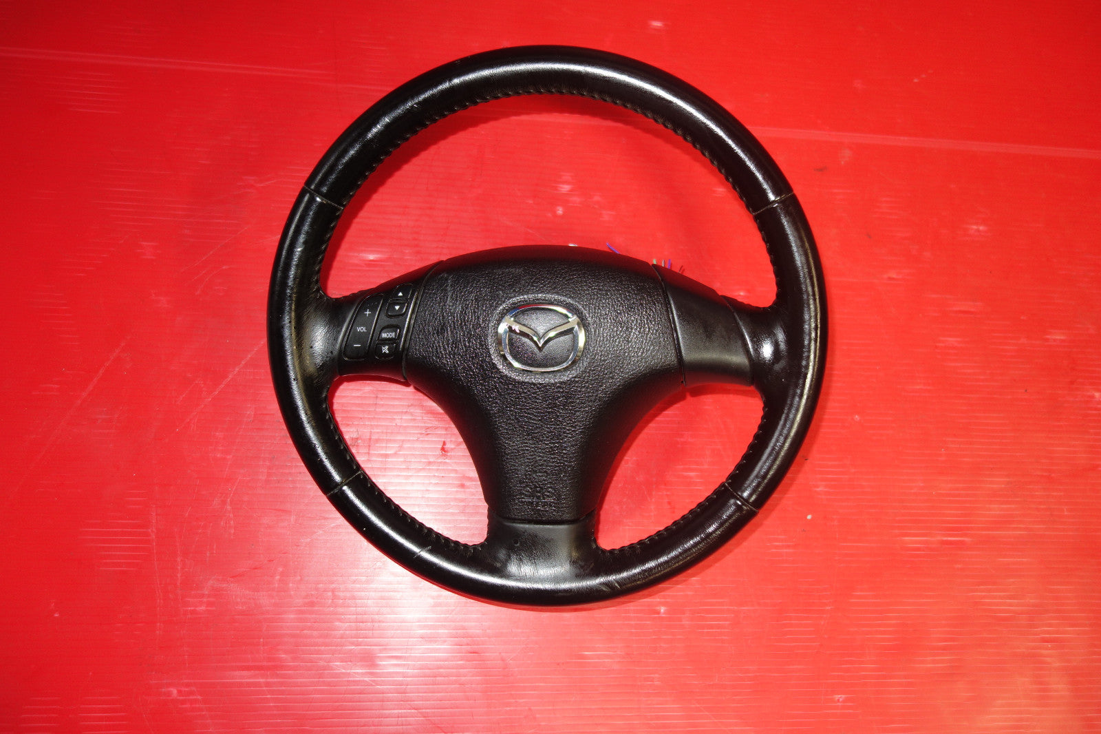 JDM Mazda 6 GG3P OEM Steering Wheel & Hub Mazda 3 mazda6 2003-2008