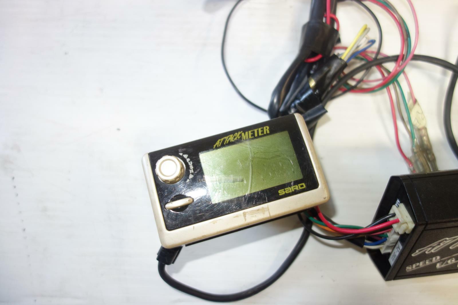 JDM SARD Attack Meter lap times track rally display meter rx7 wrx sti rsx civic