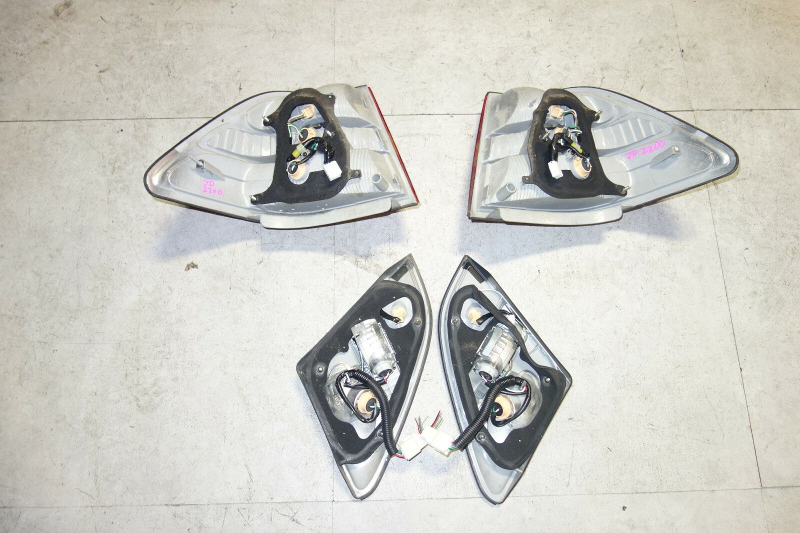 JDM Lexus LS430 OEM Tail Lights Trunk Lamps Taillight UCF31 Zenki 2001-2003