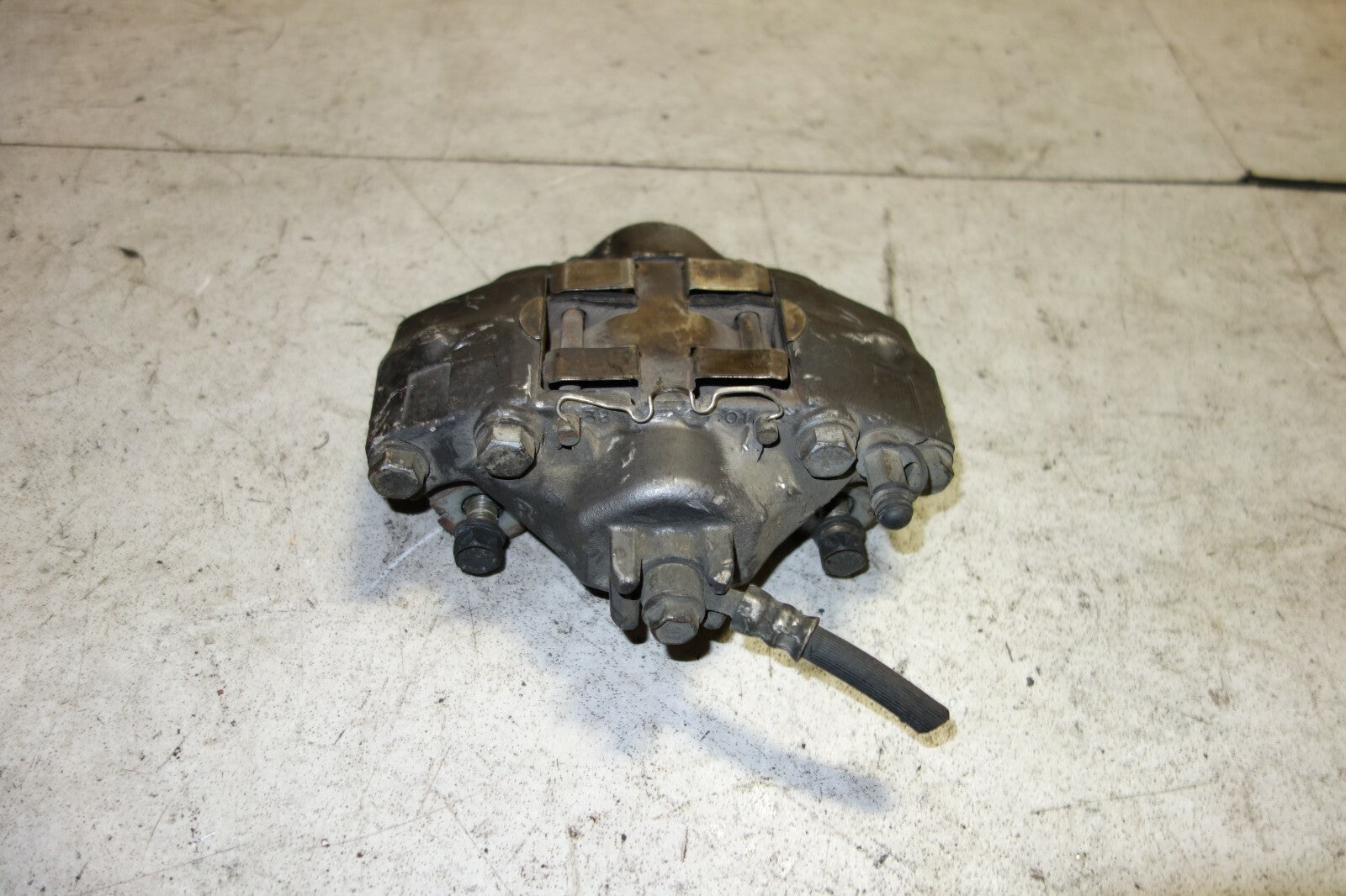 JDM Subaru Impreza WRX Rear Left Caliper 2006 2007 Used OEM 2 Piston Brake