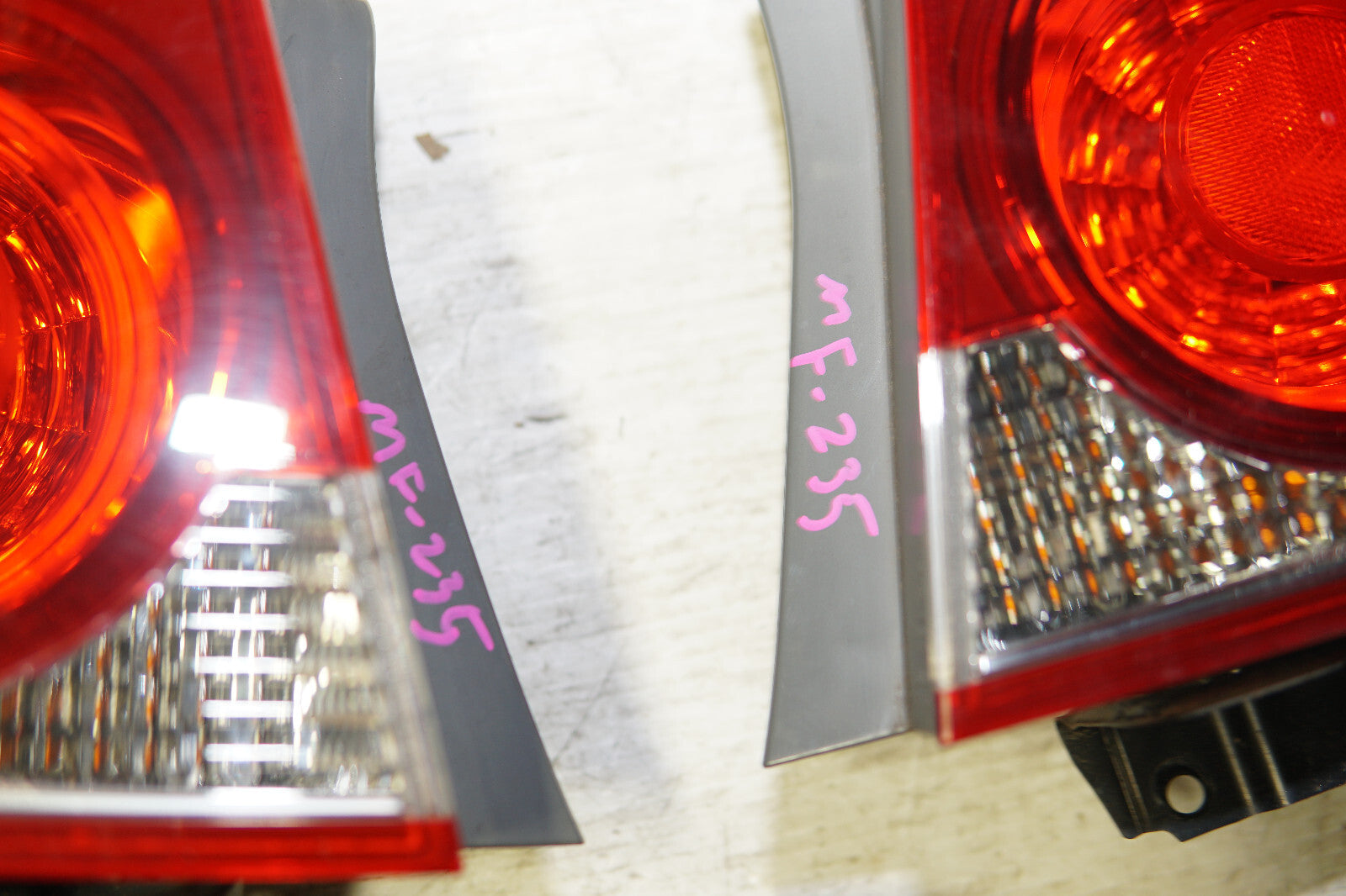 JDM Civic Type R Acura CSX Rear Taillights Tail Lamps Trunk Light 2006-2011 OEM