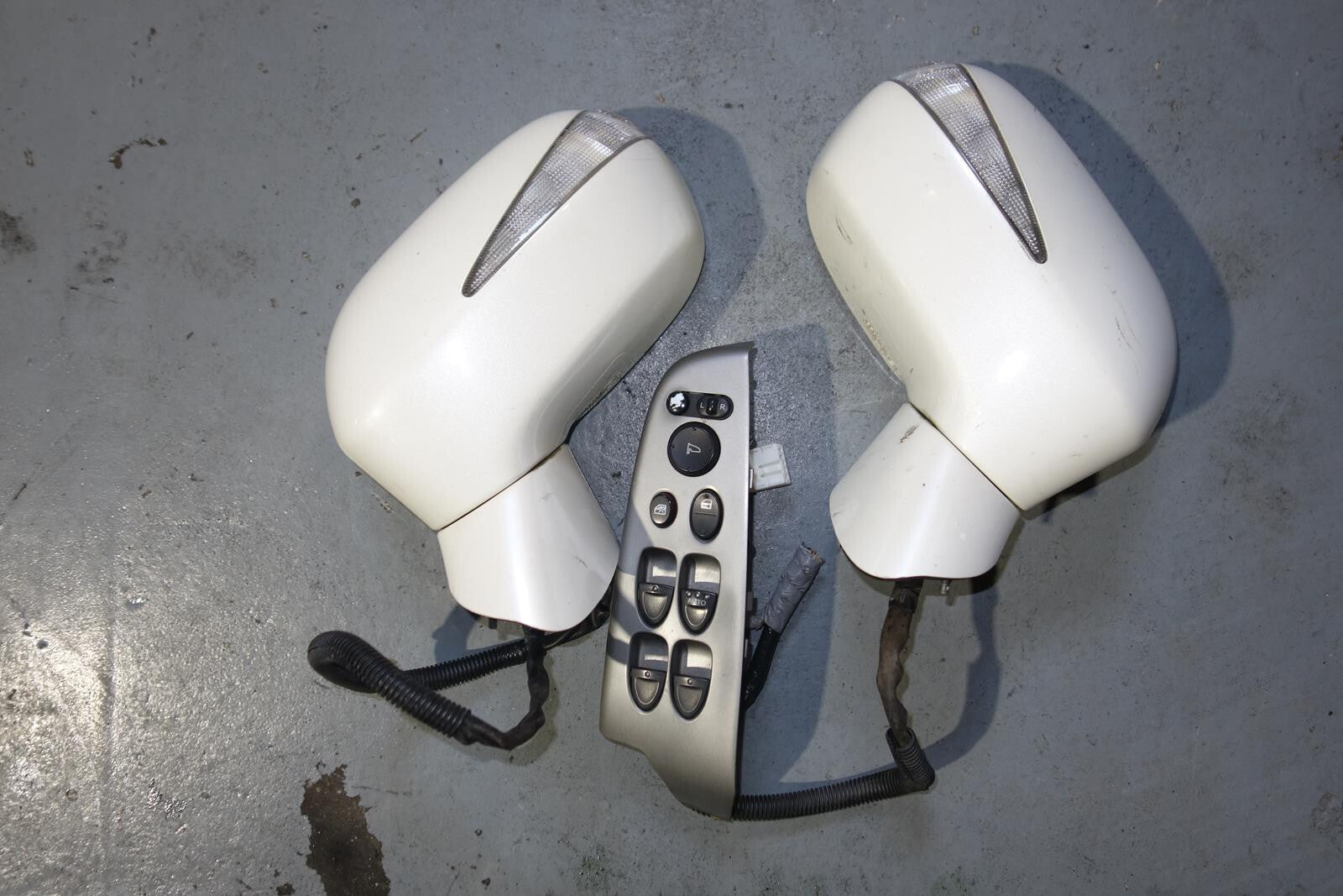 JDM Honda Civic CSX FD1 FD2 Power Folding Mirrors w/ Signal Lights 2006-2011 OEM