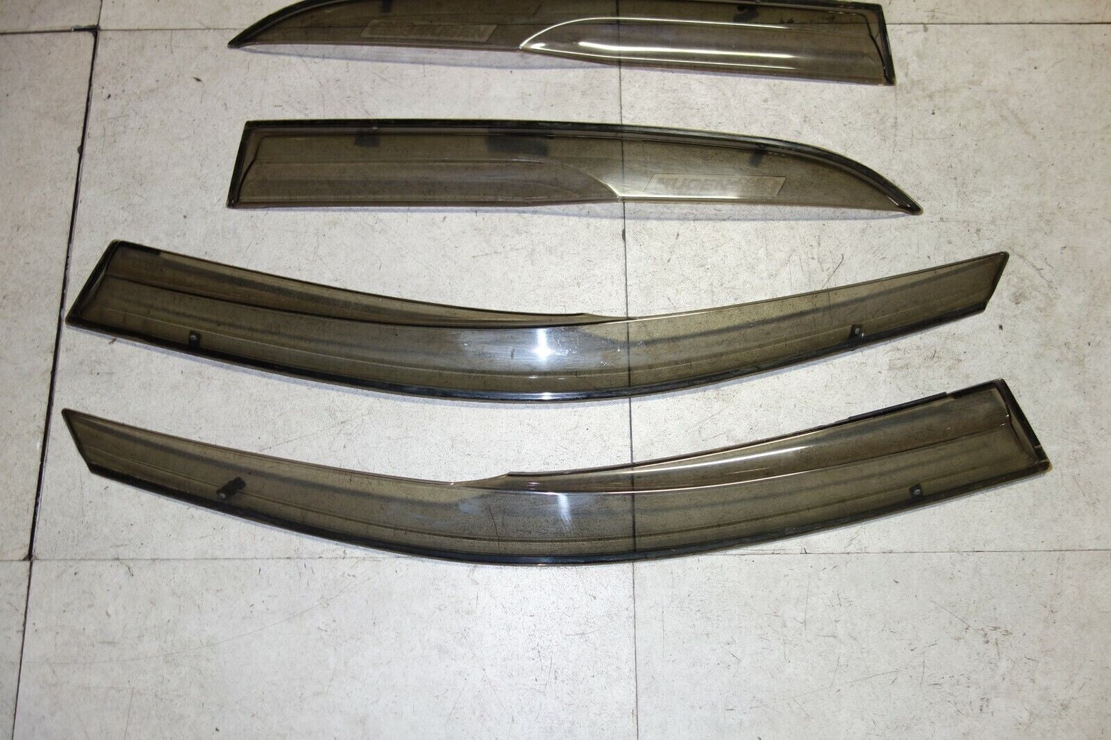 JDM Honda Accord UC1 Mugen Genuine Window Visors With Clips 2003-2007