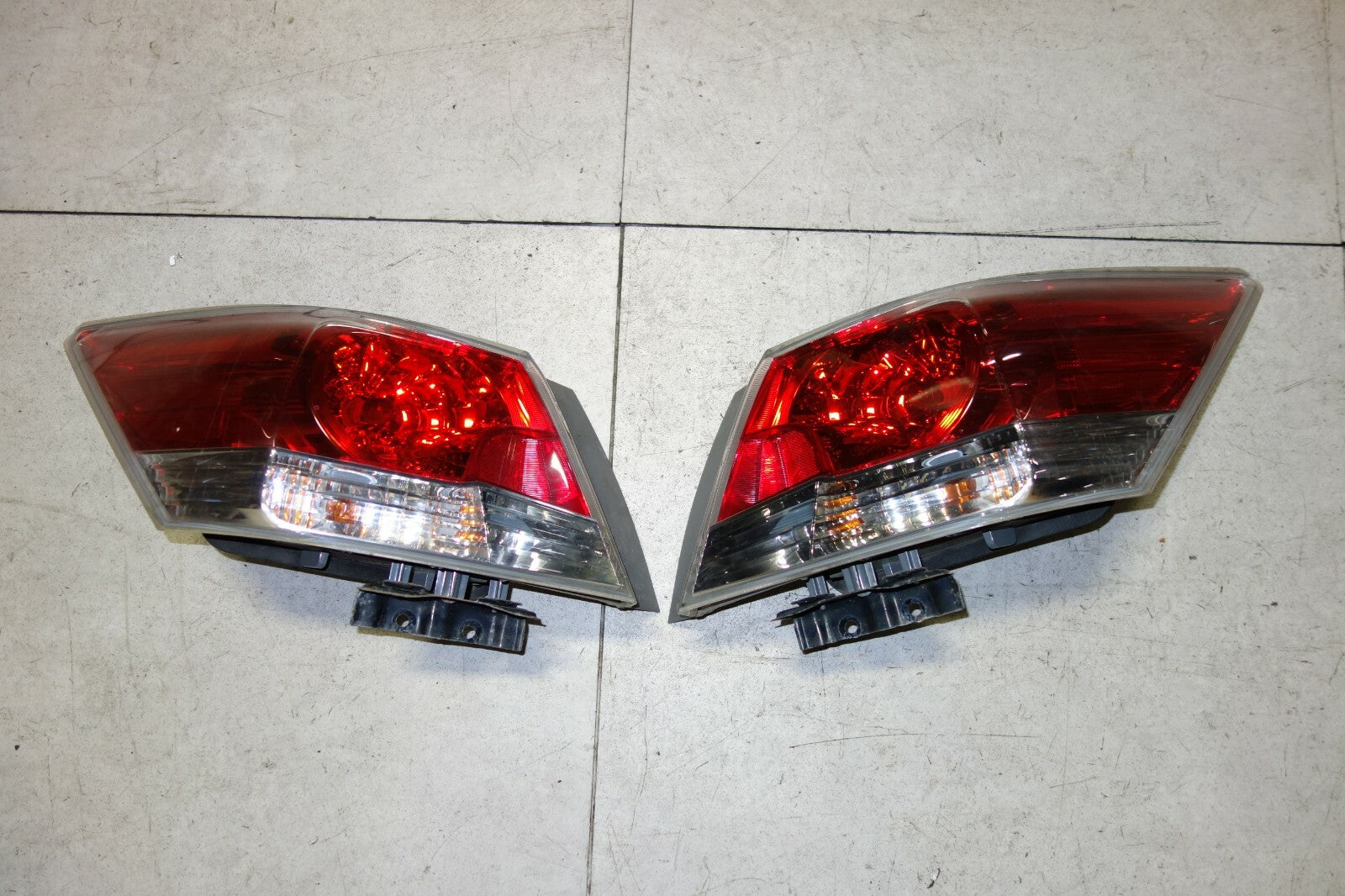 JDM Honda Accord CP3 Tail Lights Lamps Pair OEM 2008 2009 2010 2011 2012 #2