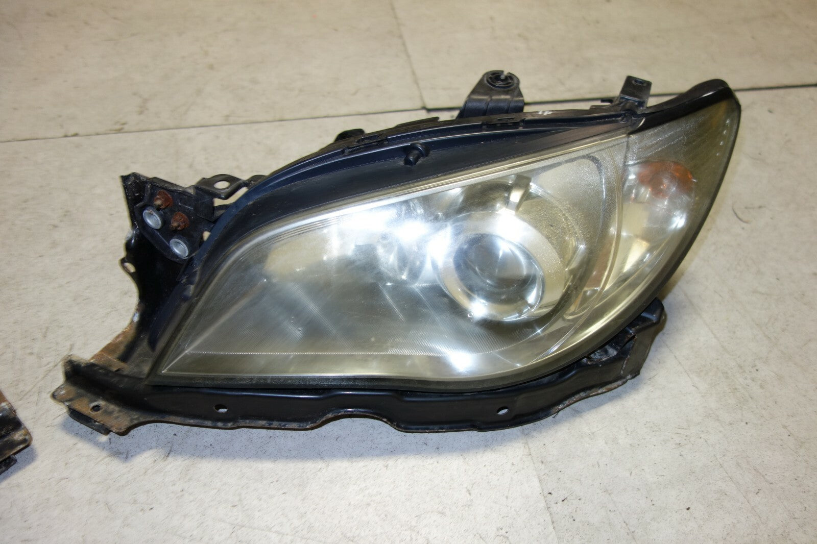 JDM Subaru Impreza WRX Headlights Lamps Lights Hawkeye V9 Clear Corner 2006-2007