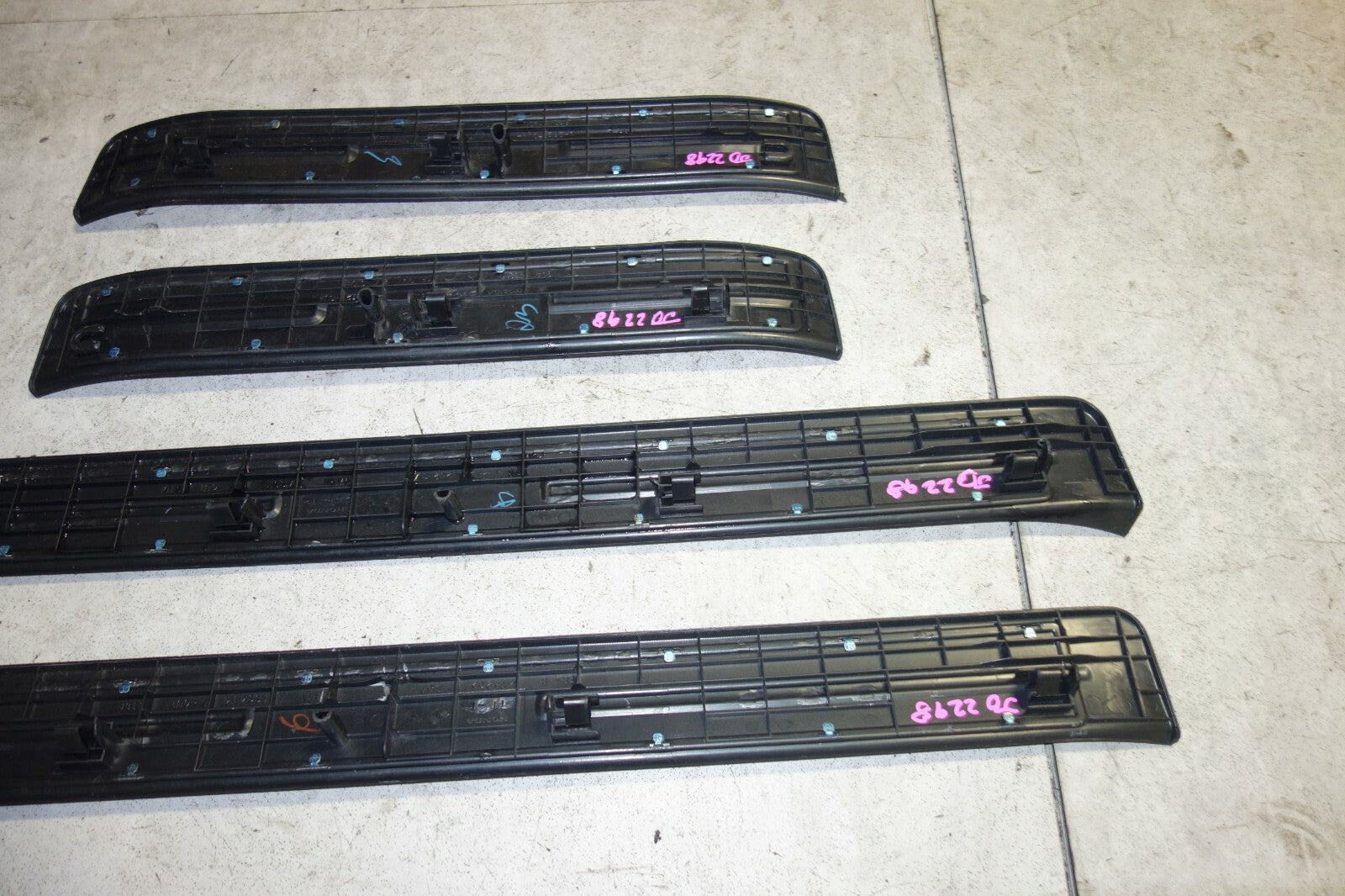 JDM Acura RL Honda Legend OEM Door Sills Scuff Plates Side Steps 2005-2008 KB1