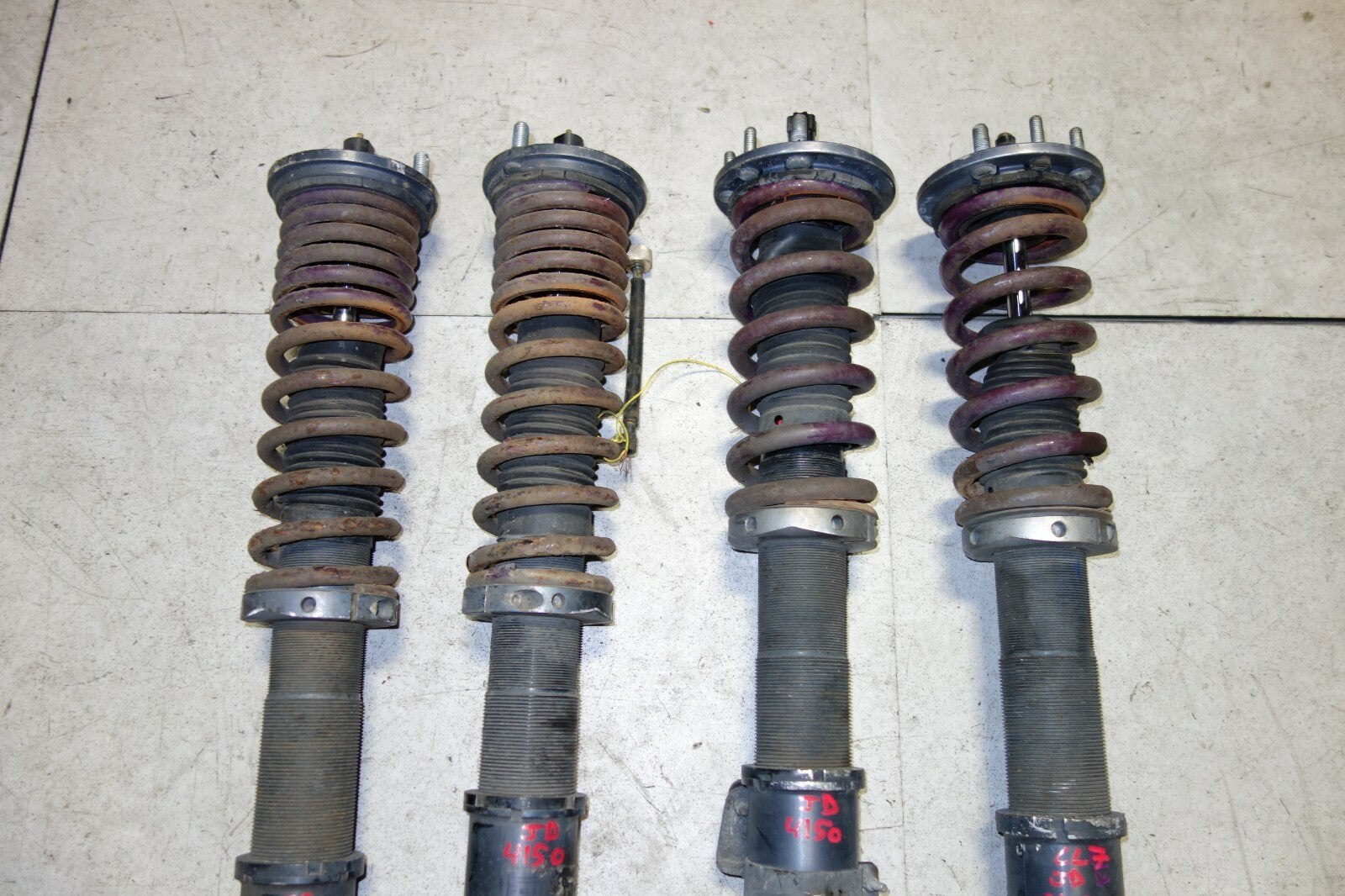 JDM Acura TSX / Accord Coilovers Adjustable Dampening Ride Height Suspension 03+