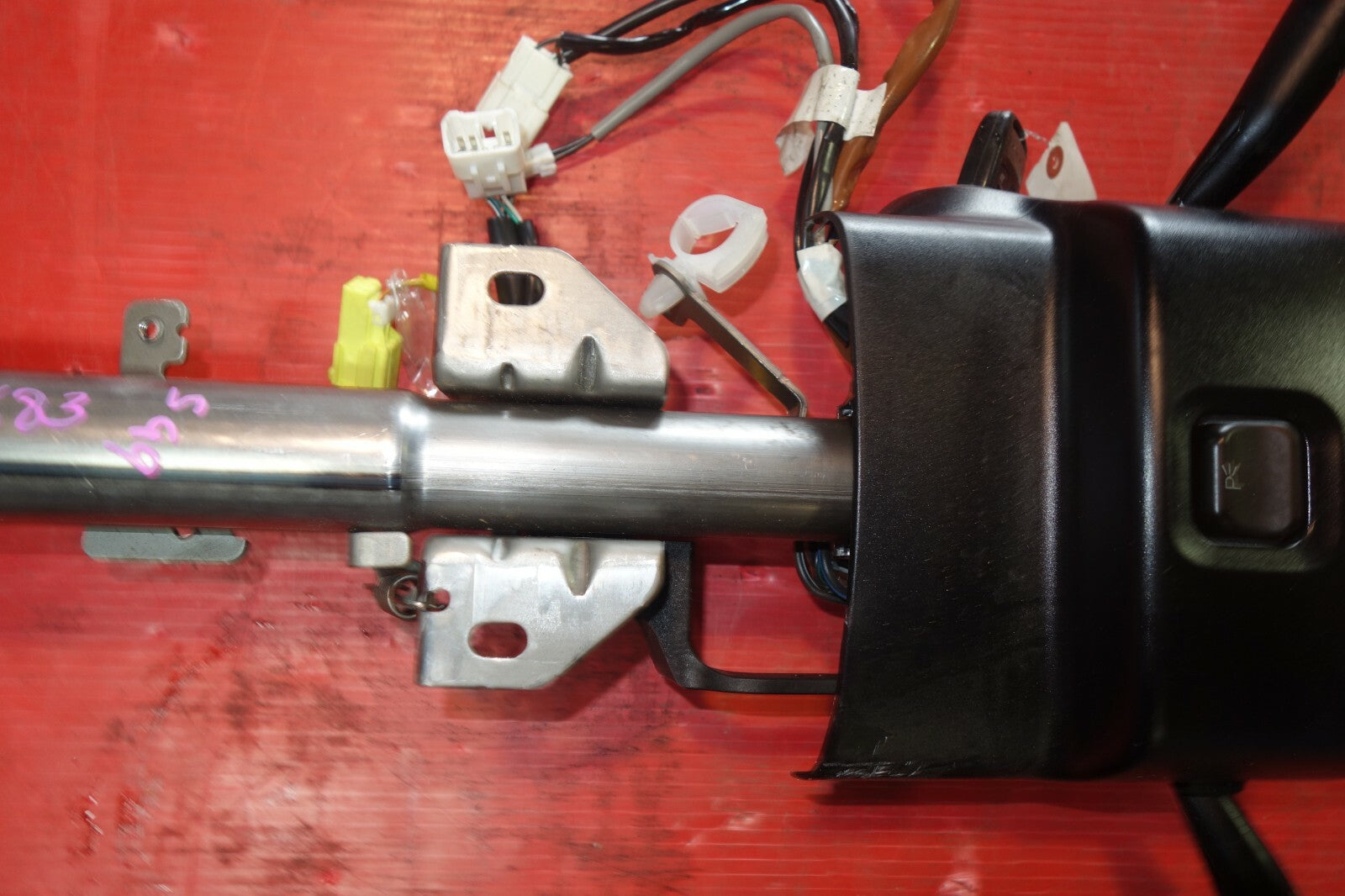 JDM Subaru Forester STi Steering Wheel Column 2003-2008 RHD Right Hand Drive