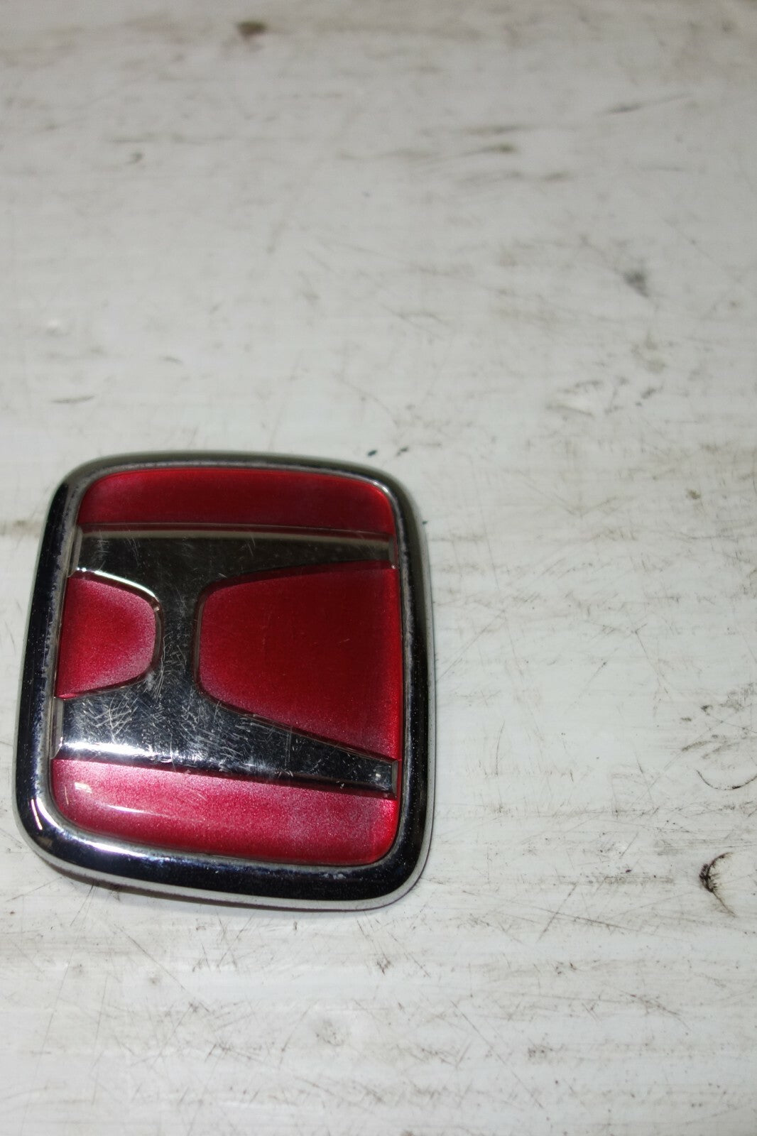 JDM Acura Honda Integra Type R Rear Emblem H Red Genuine ST8 ST7 1994-2001