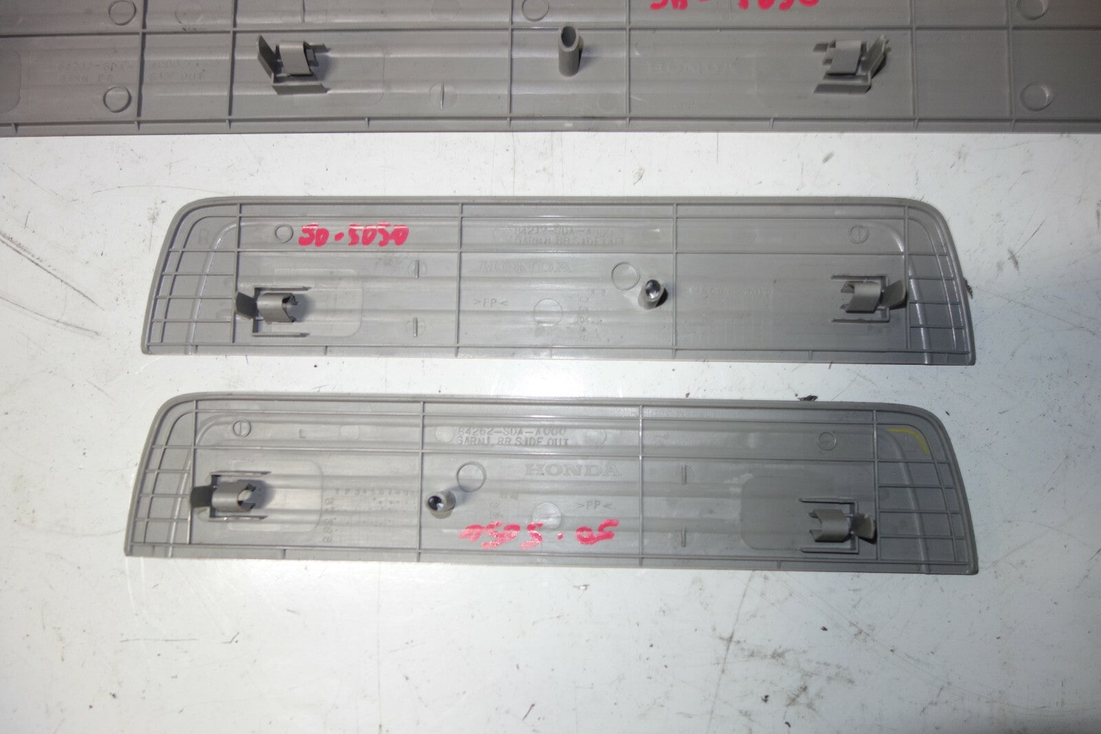 JDM 2003-2007 HONDA INSPIRE ACCORD UC1 DOOR SILLS TRIM SCUFF PLATES SIDE STEPS