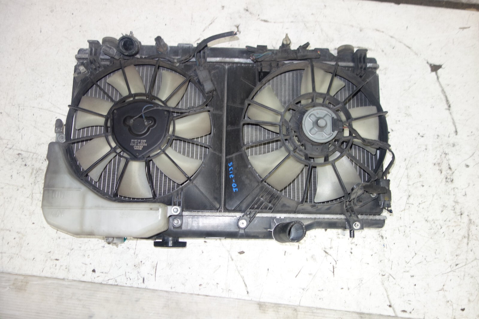 JDM Acura RSX DC5 Rad Radiator Fans 2002 2003 2004 2005 2006 Manual m/t OEM