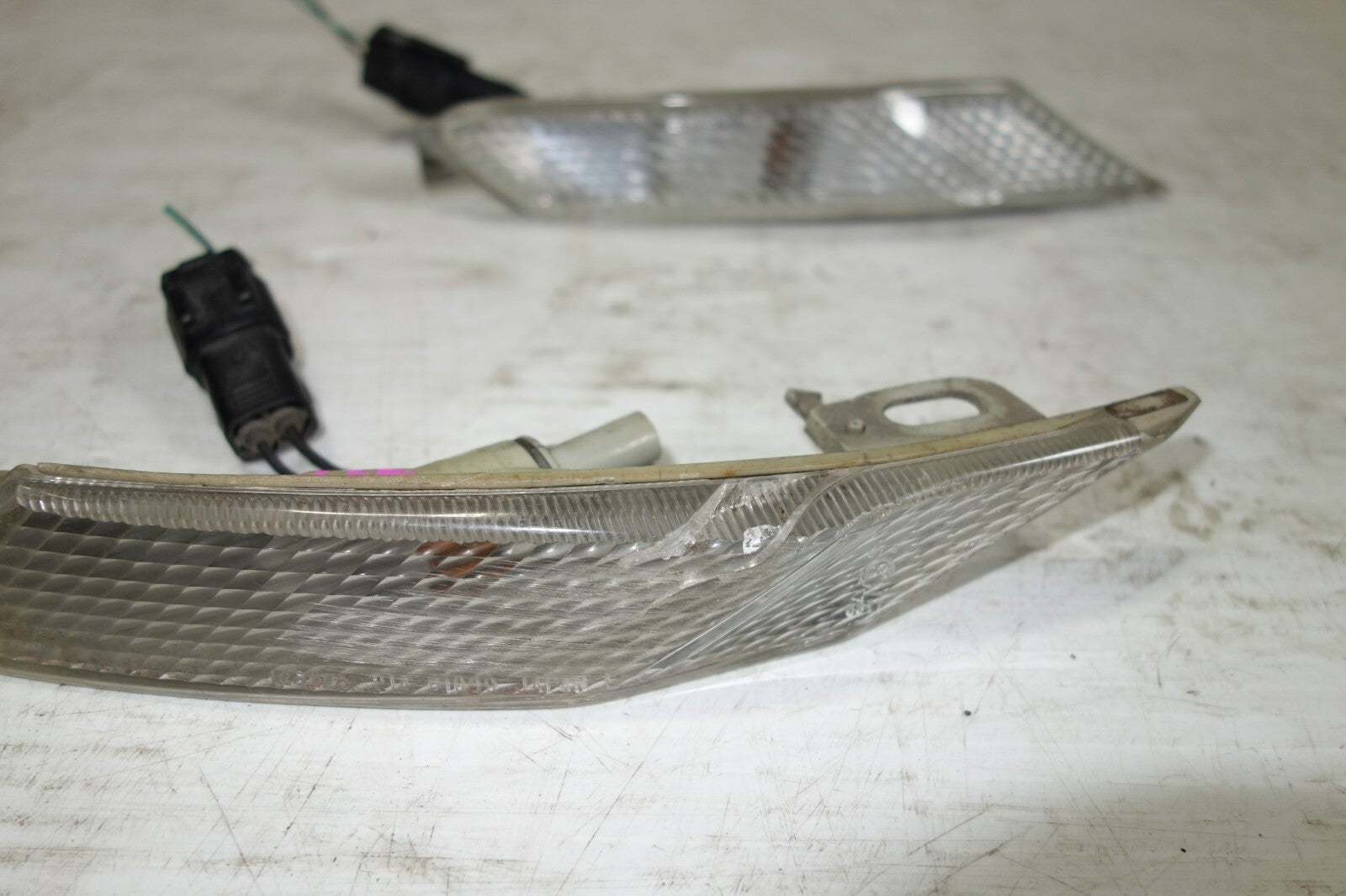 Mazda RX8 RX-8 SE3P OEM Corner Lights Lamps Clear Pair 