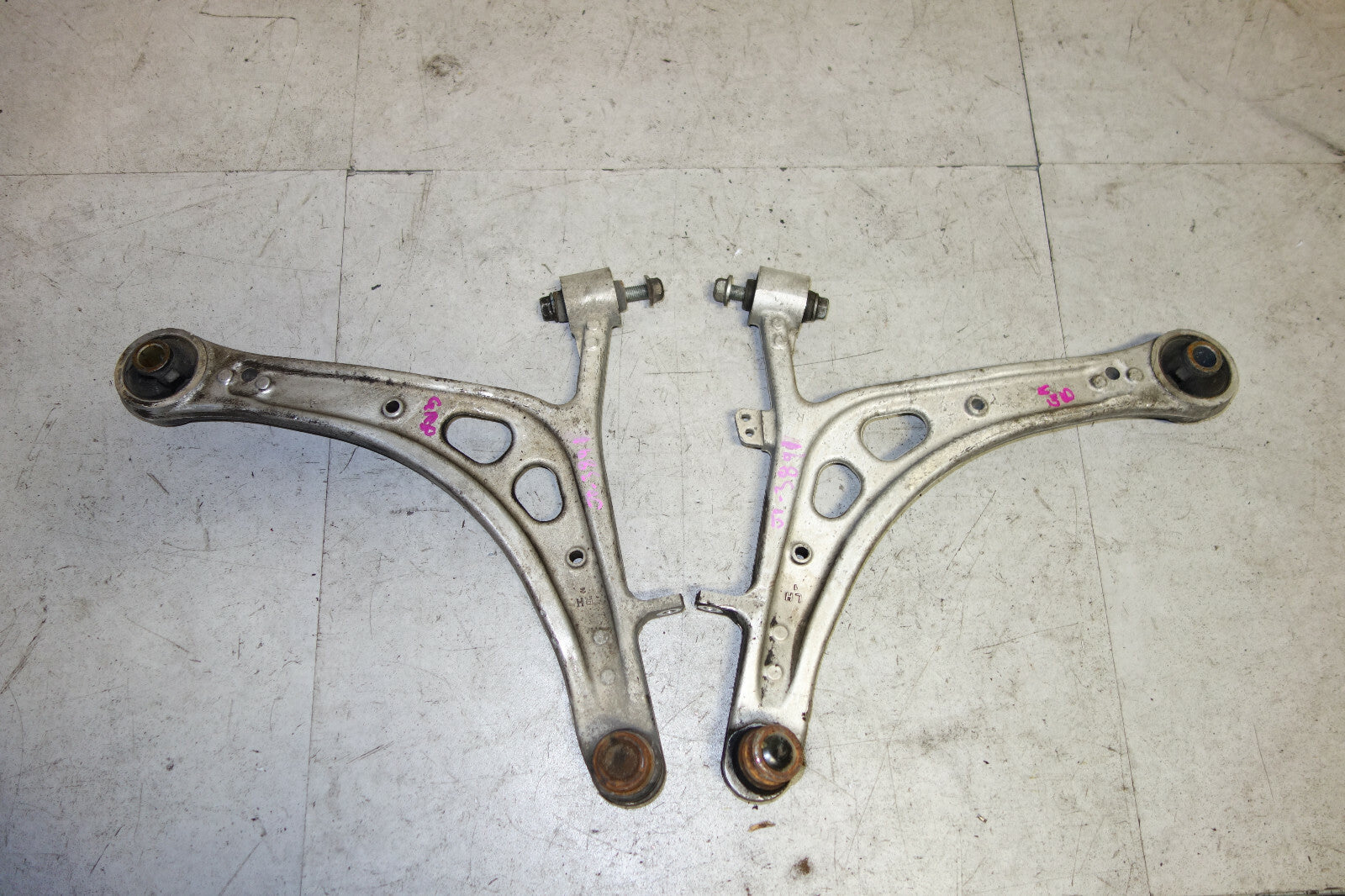 JDM Subaru Impreza WRX STi GRB GRF Aluminum Front Lower Control Arms 2008-2014