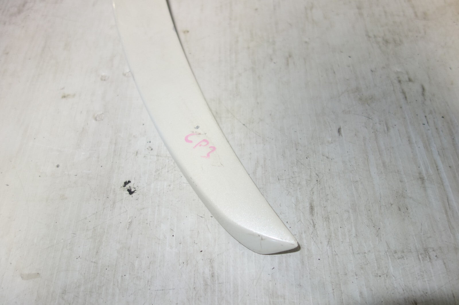 JDM Honda Accord CP3 Rear Flush Spoiler Wing 4-door Sedan White 2008-2012 #6783