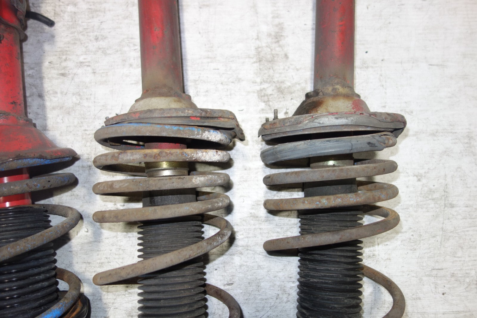 JDM Subaru Impreza WRX STi Shocks Struts Spring 2002 2003 2004 2005 2006 2007 V7
