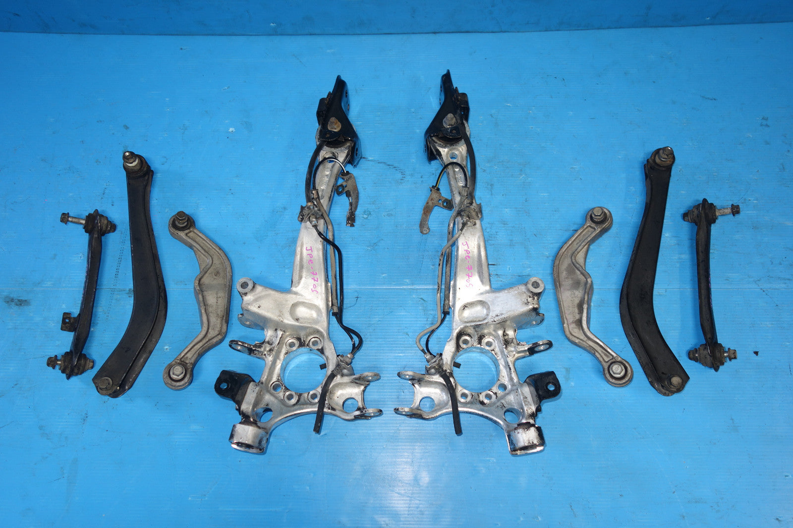 JDM Subaru Legacy Spec-B Rear Aluminum Trailing Arm Control Arms 2005-2009 BP BL