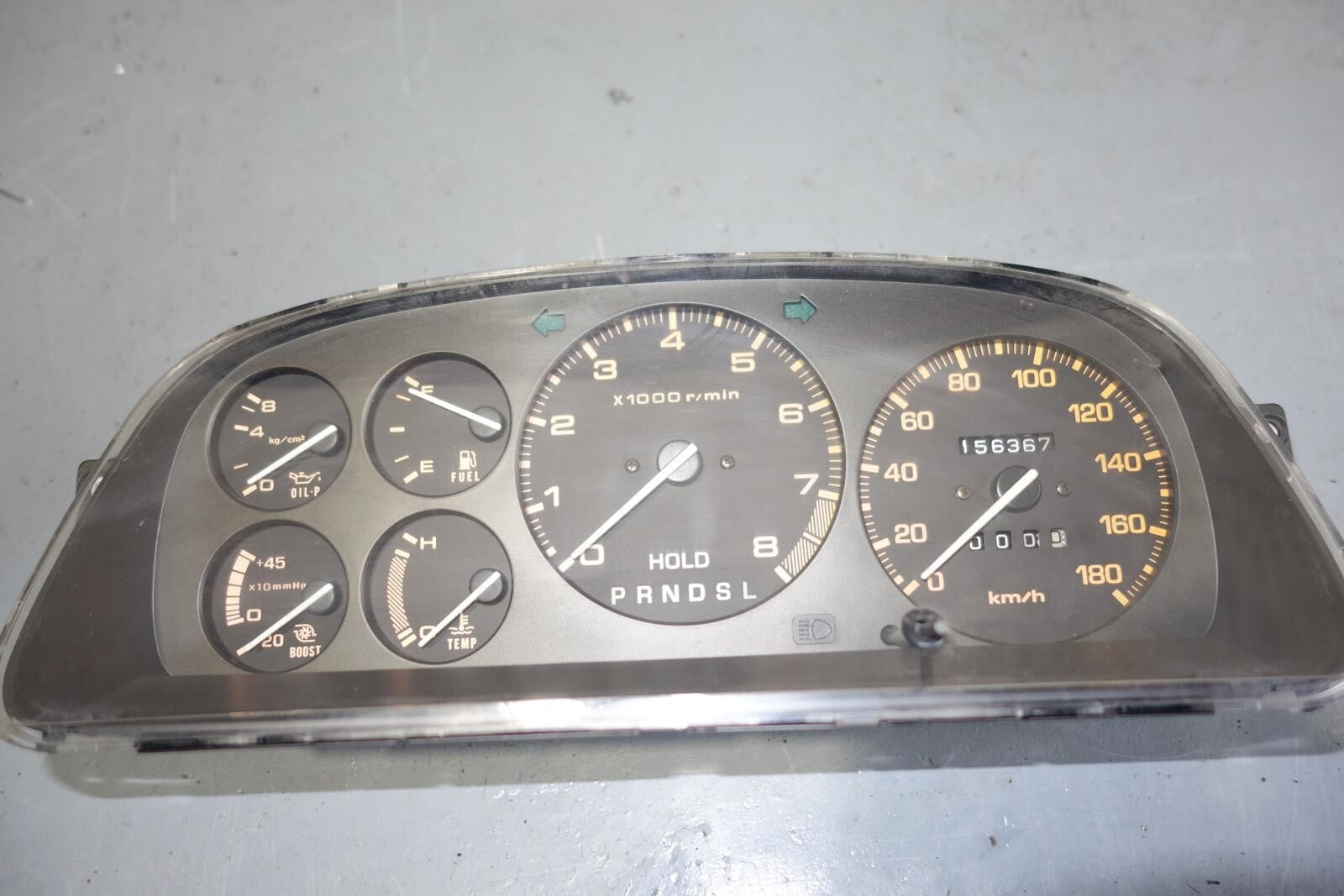 JDM 1986-1991 MAZDA RX-7 RX7 FC3S GAUGE CLUSTER 5SPEED SPEEDOMETER KM/H MF-947