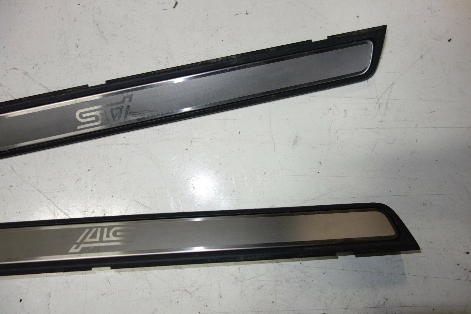 JDM Subaru Impreza WRX STI Door Sills Interior Scuff Plates 2008-2014 GRB