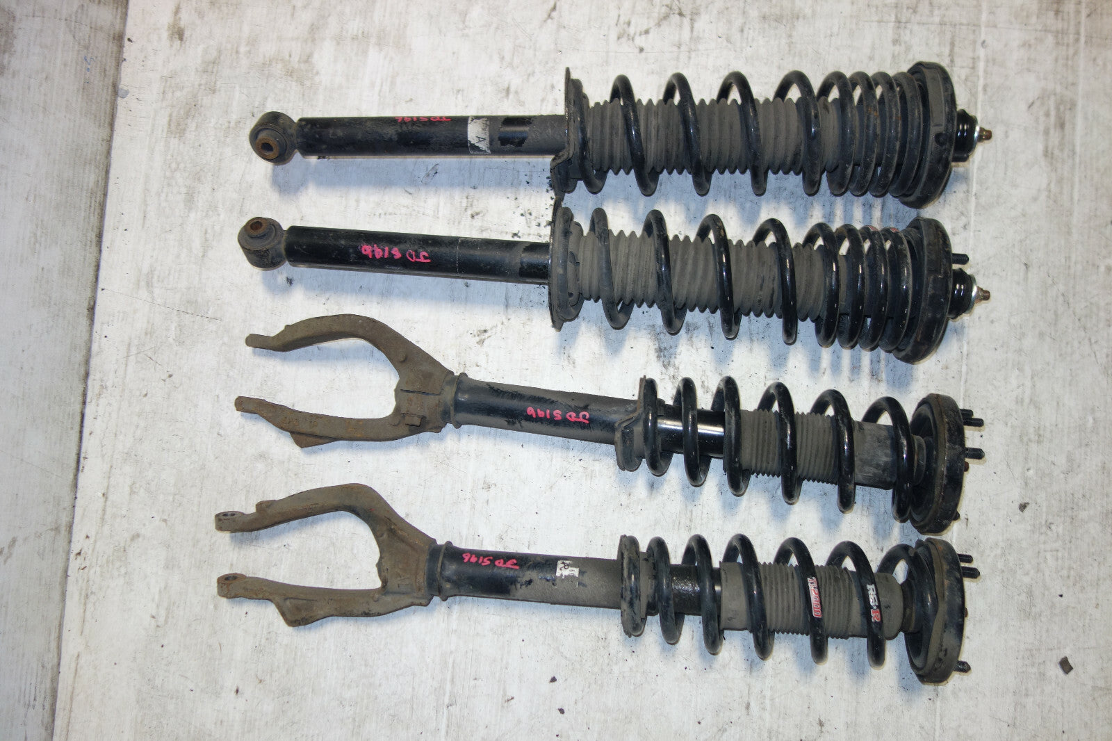 JDM Honda Accord OEM Shocks RS-R Coil Springs Struts Suspension 2003-2007 UC1