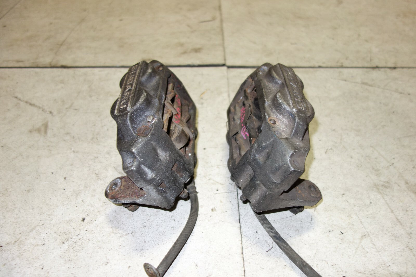 JDM Subaru Impreza WRX Forester Legacy Front Calipers 4 Piston GD GC8 SG5 SF5 BP