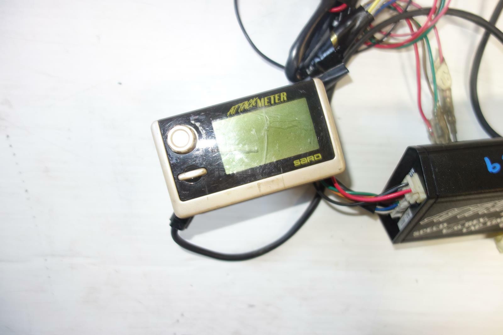 JDM SARD Attack Meter lap times track rally display meter rx7 wrx sti rsx civic