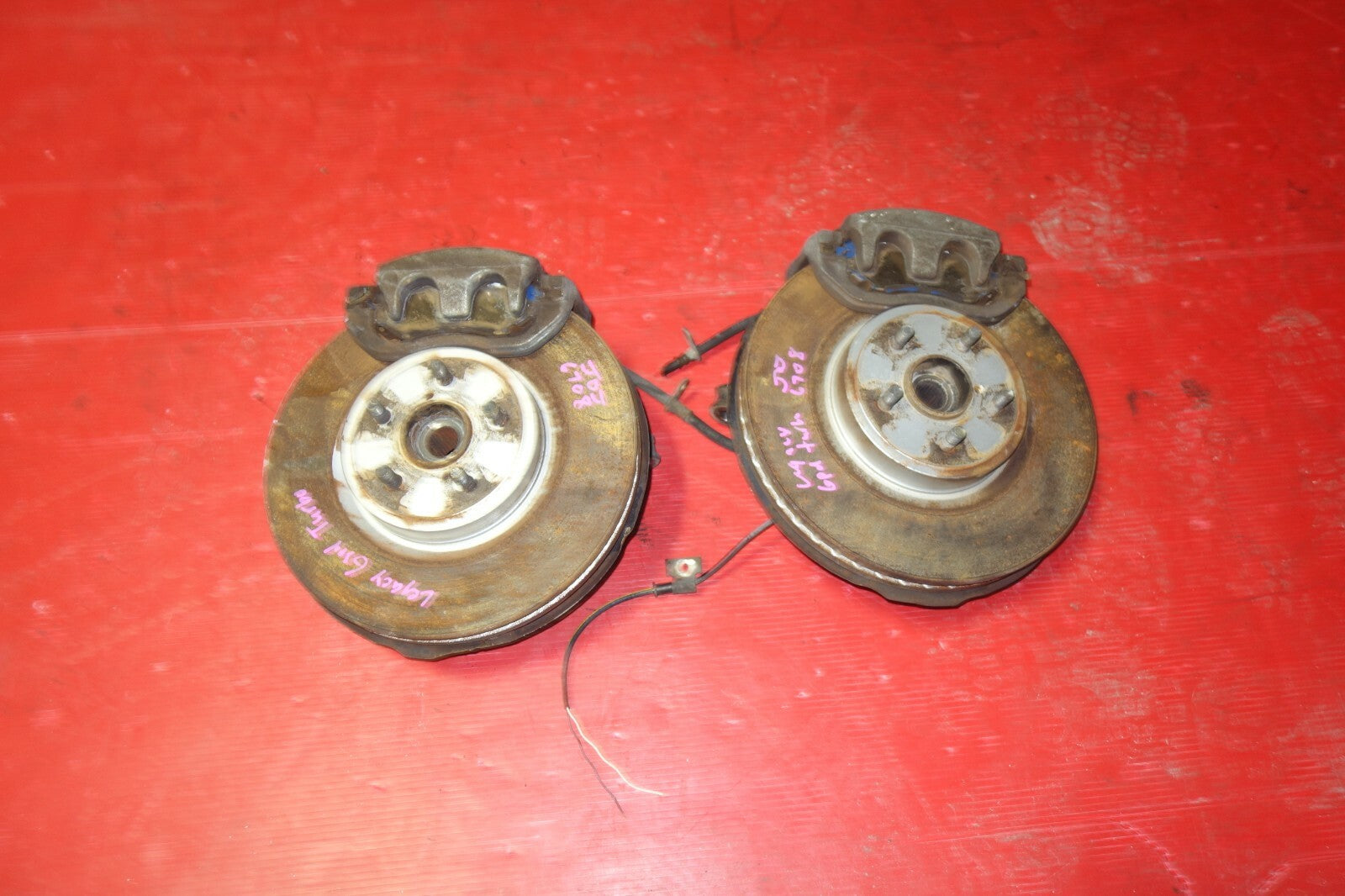 JDM Subaru Legacy / Outback Front Spindle Hub Knuckle Caliper 2005-2009
