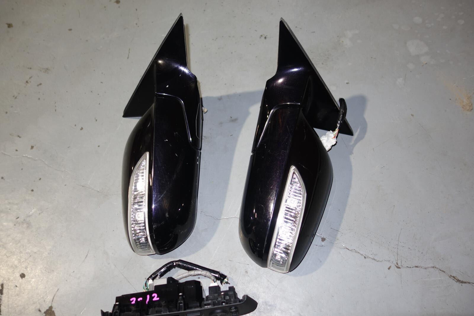 JDM Honda Accord Power Folding Mirrors Switch Signal 2008-2012 4-dr Inspire CP3