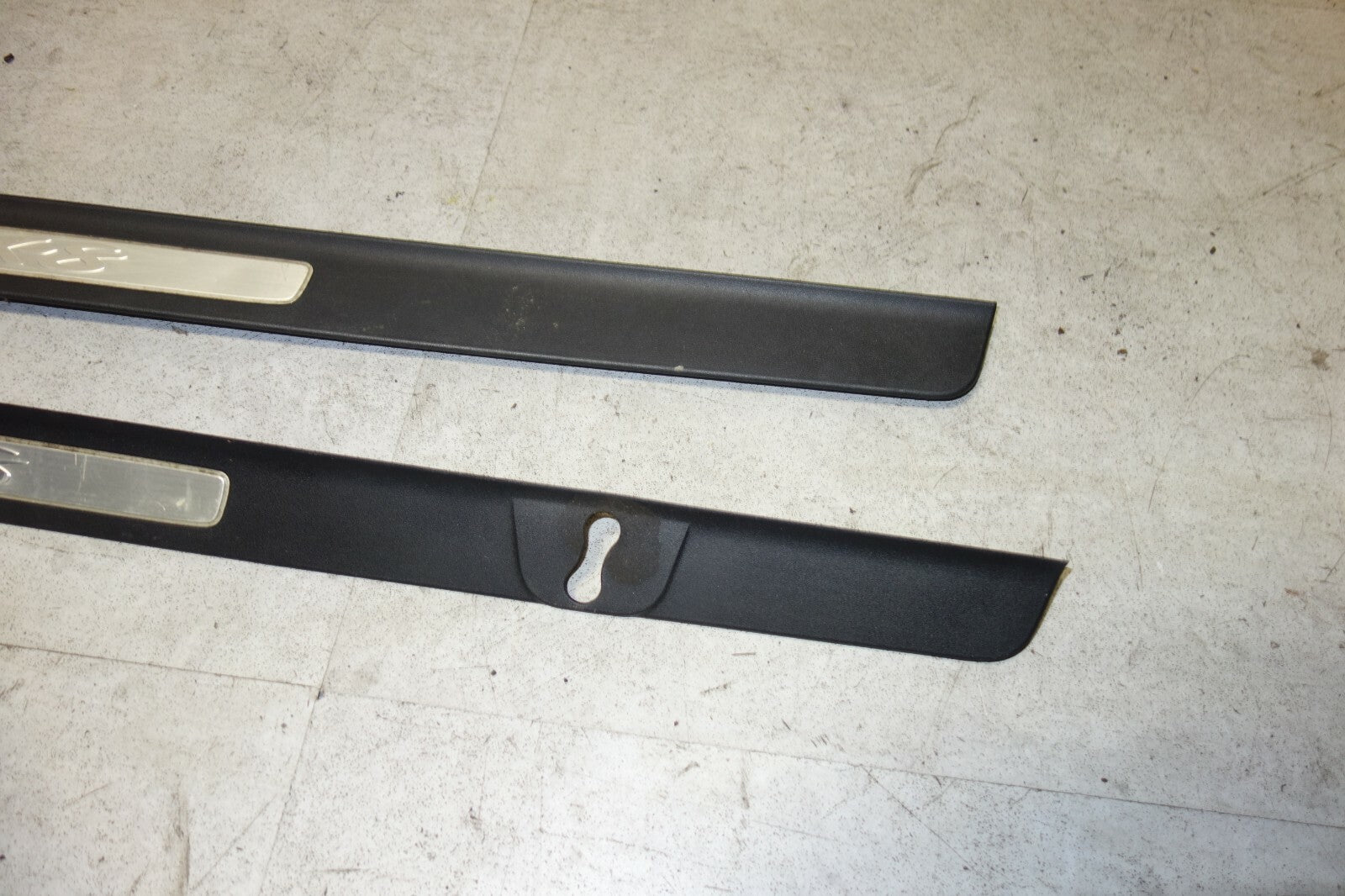 JDM Mazda RX8 Door Sills  Scuff Plates Used OEM 2004 2005 2006 2007 2008