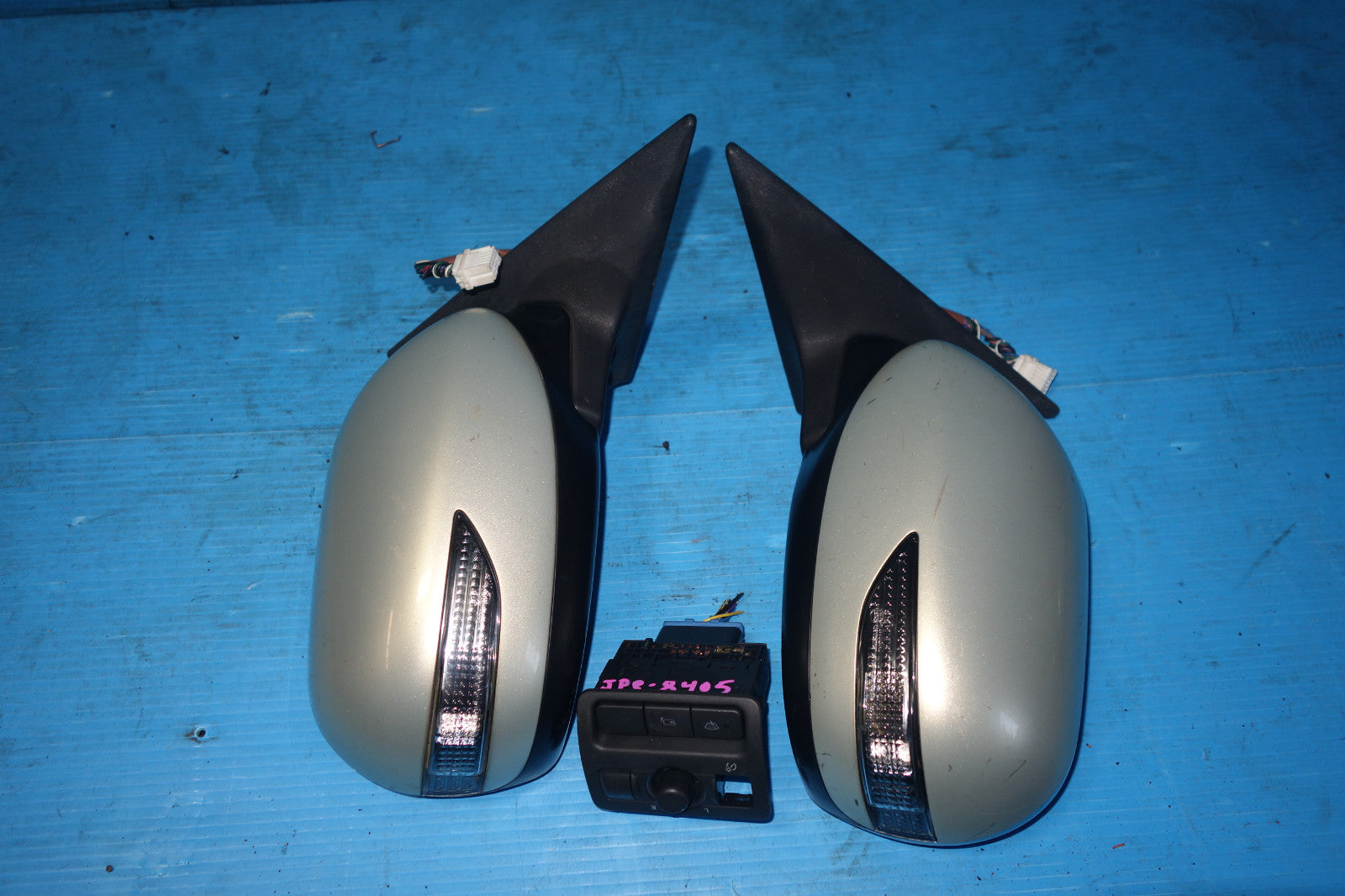 JDM Subaru Legacy Power Folding Mirrors Heated Signal Lights 2005-2009 BP BL #05