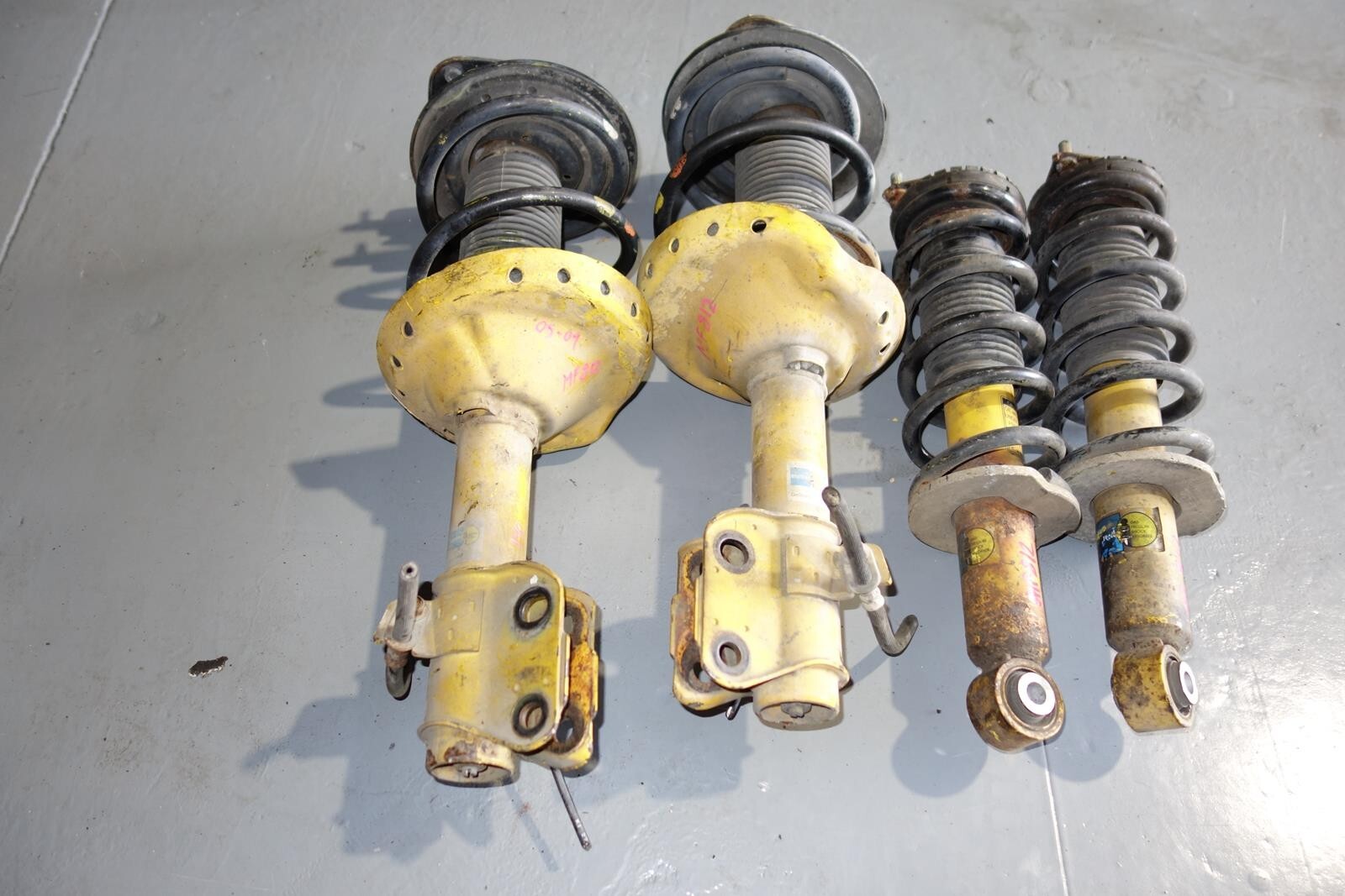 JDM 2005-2009 SUBARU LEGACY BILSTEIN SPEC-B SHOCKS FRONT & REAR COIL STRUTS