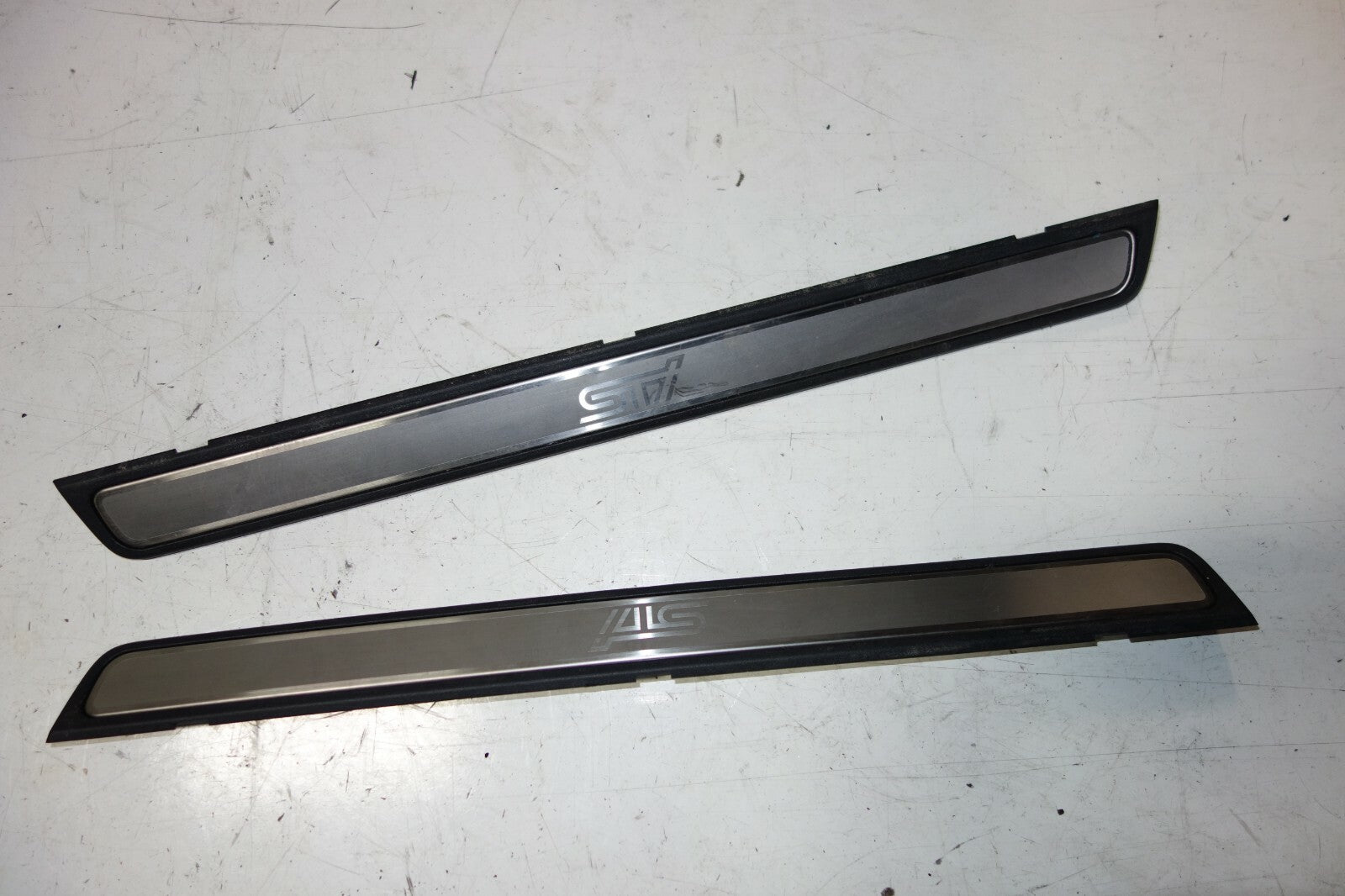 JDM Subaru Impreza WRX STI Door Sills Interior Scuff Plates 2008-2014 GRB