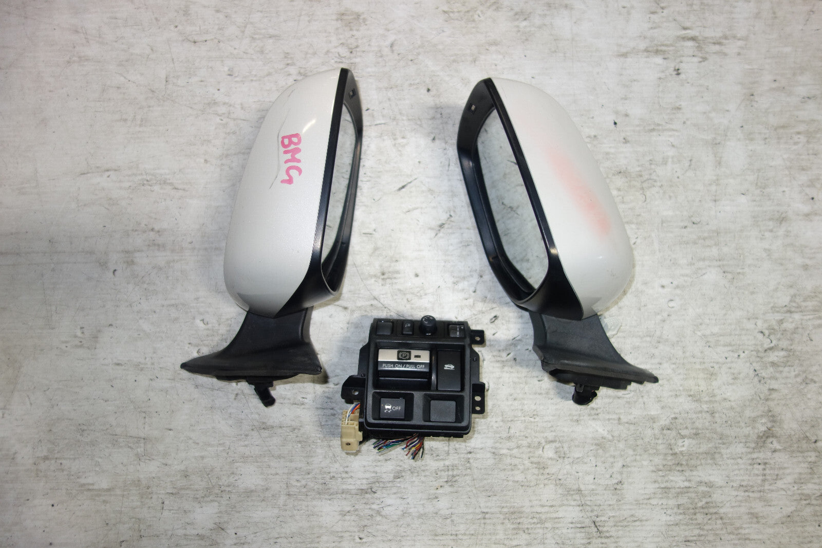 JDM 2010-2014 Subaru Legacy BR BM Power Folding Mirrors + Signal Lights OEM