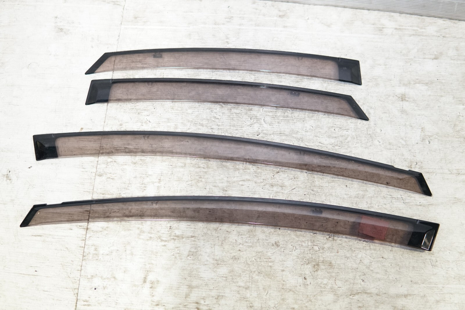 JDM TOYOTA PRIUS OEM WINDOW VISOR RAIN GUARDS ZVW30 2010-2015 MF-464