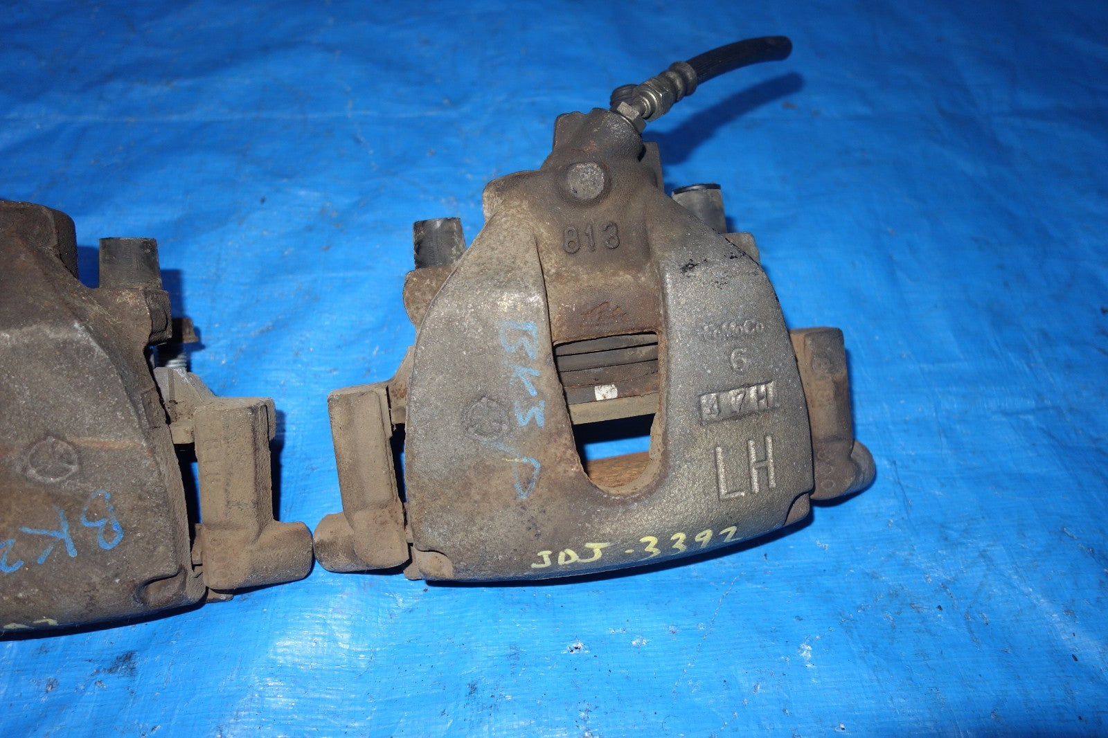 JDM Mazda 3 OEM 1 Piston Front Brake Calipers LH RH Pair Original 2004-2006