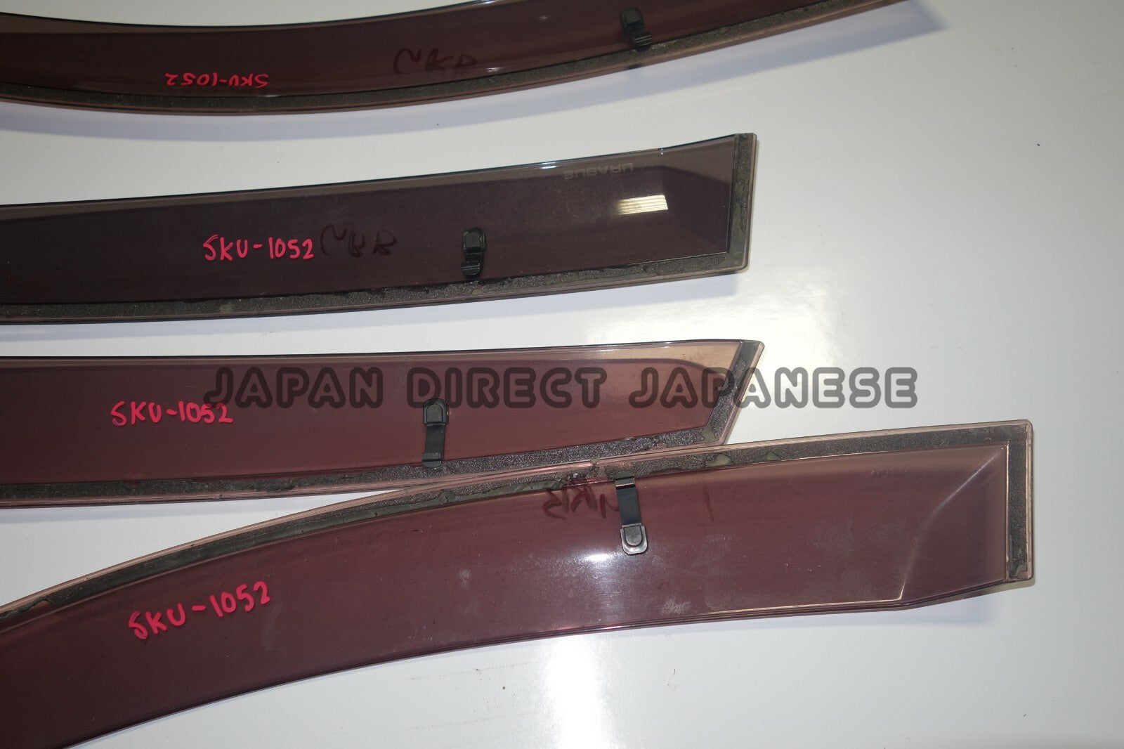 Subaru Impreza STi Hatch Window Visors Rain Guards JDM Rare GRB 2008-2014