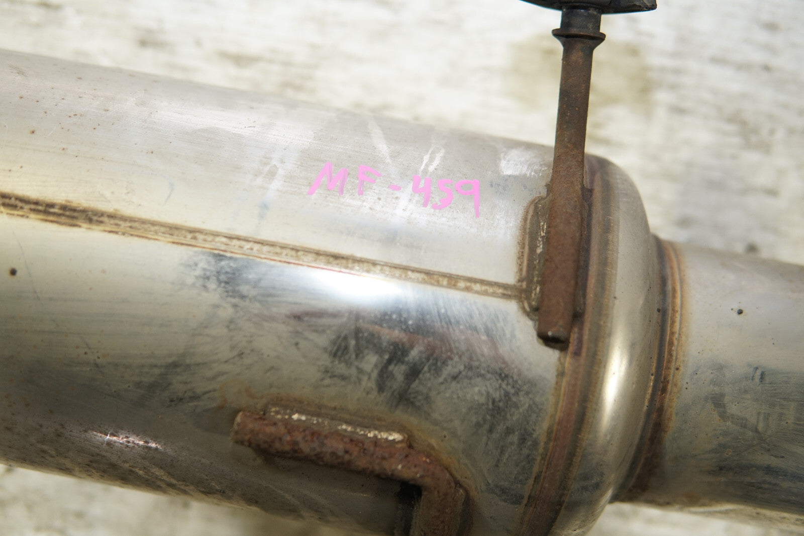 JDM Subaru Impreza WRX STi GENOME Exhaust Muffler Rare GDA GDB 2000-2007 GGA GGB