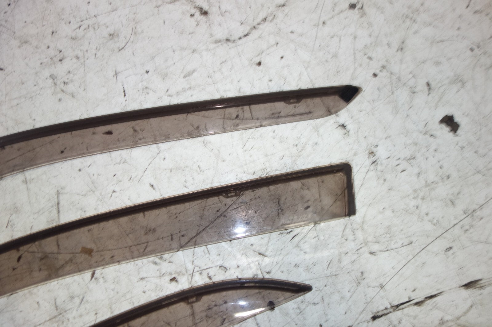 JDM Lexus is300 / Altezza SXE10 OEM Window Visors Rain Guards & Clips 2001-2005