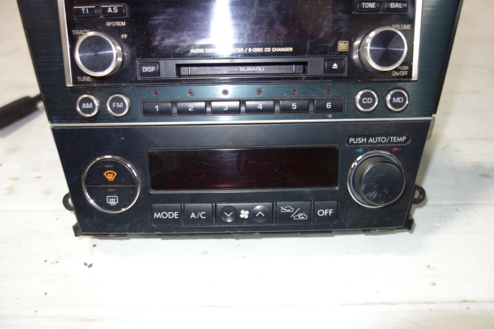 JDM Subaru Legacy & Outback Climate Control Heater A/C BP5 BP9 2005-2009 RHD