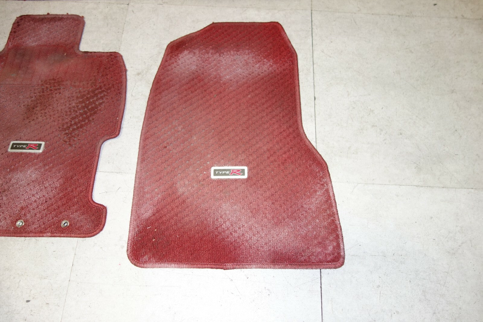 JDM Honda Civic Type R EP3 Red Floor Mats K20a Type R CTR RHD 2001-2005