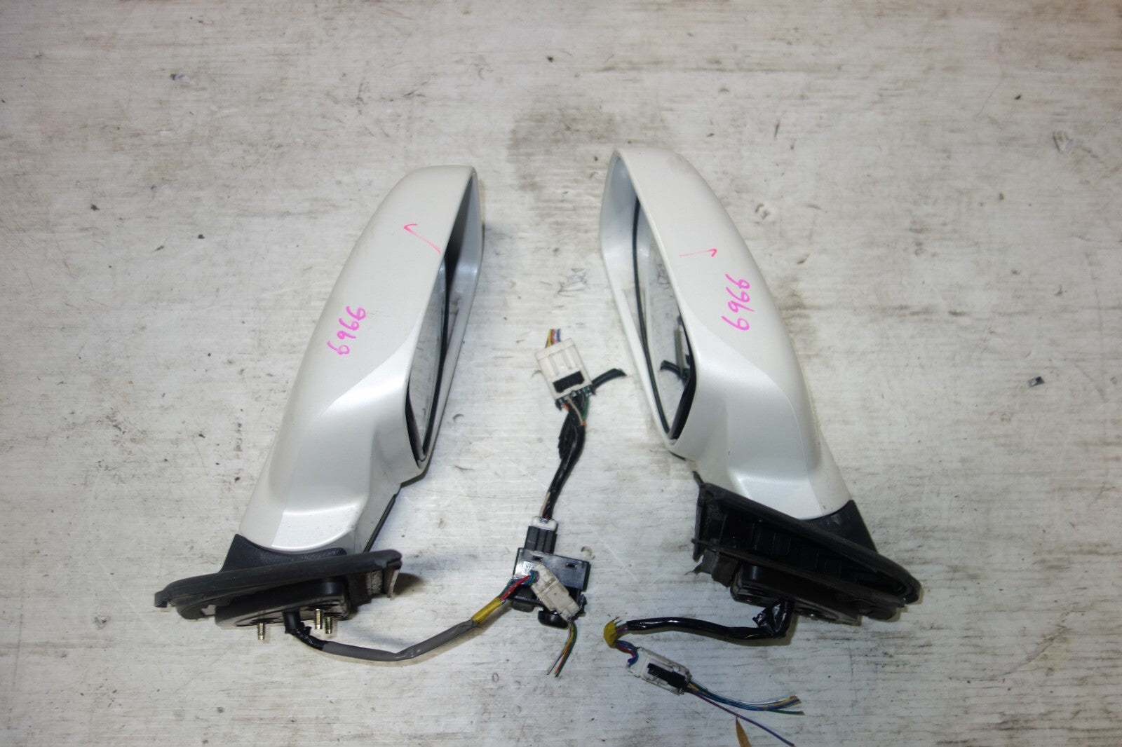 JDM Nissan X-Trail GT OEM Side View Mirrors PNT30 Left Right OEM Japan 2000-2006