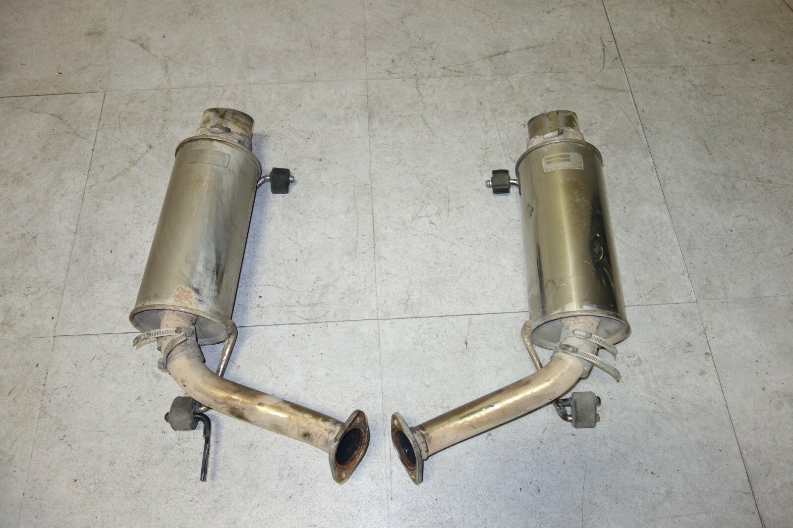 JDM Autoexe Dual Exhaust Muffler Axle Back Custom Mazda Subaru Toyota Lexus